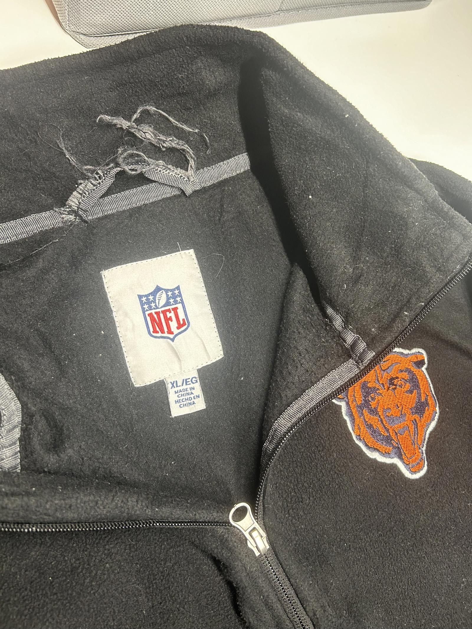 NFL Chicago Bears Fleece Jacket Size US XL / EU 56 / 4 - 7 Thumbnail
