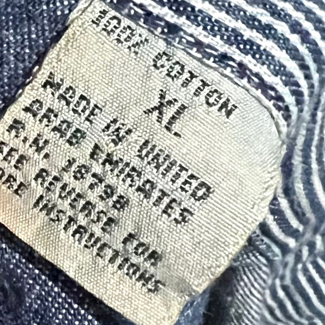 Urban Outfitters VINTAGE Outfitters Denim Shirt Mens XL 100% Cotton Button-Up Workwear Pockets Blue Size US XL / EU 56 / 4 - 6 Thumbnail