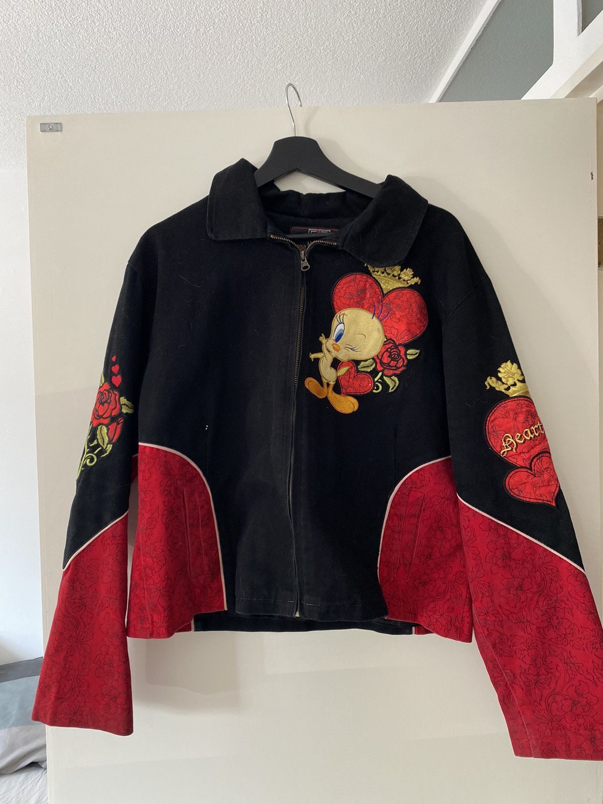 Japanese Brand × Vintage Beautiful Tweety Vintage Jacket Size L / US 10 / IT 46 - 1 Thumbnail