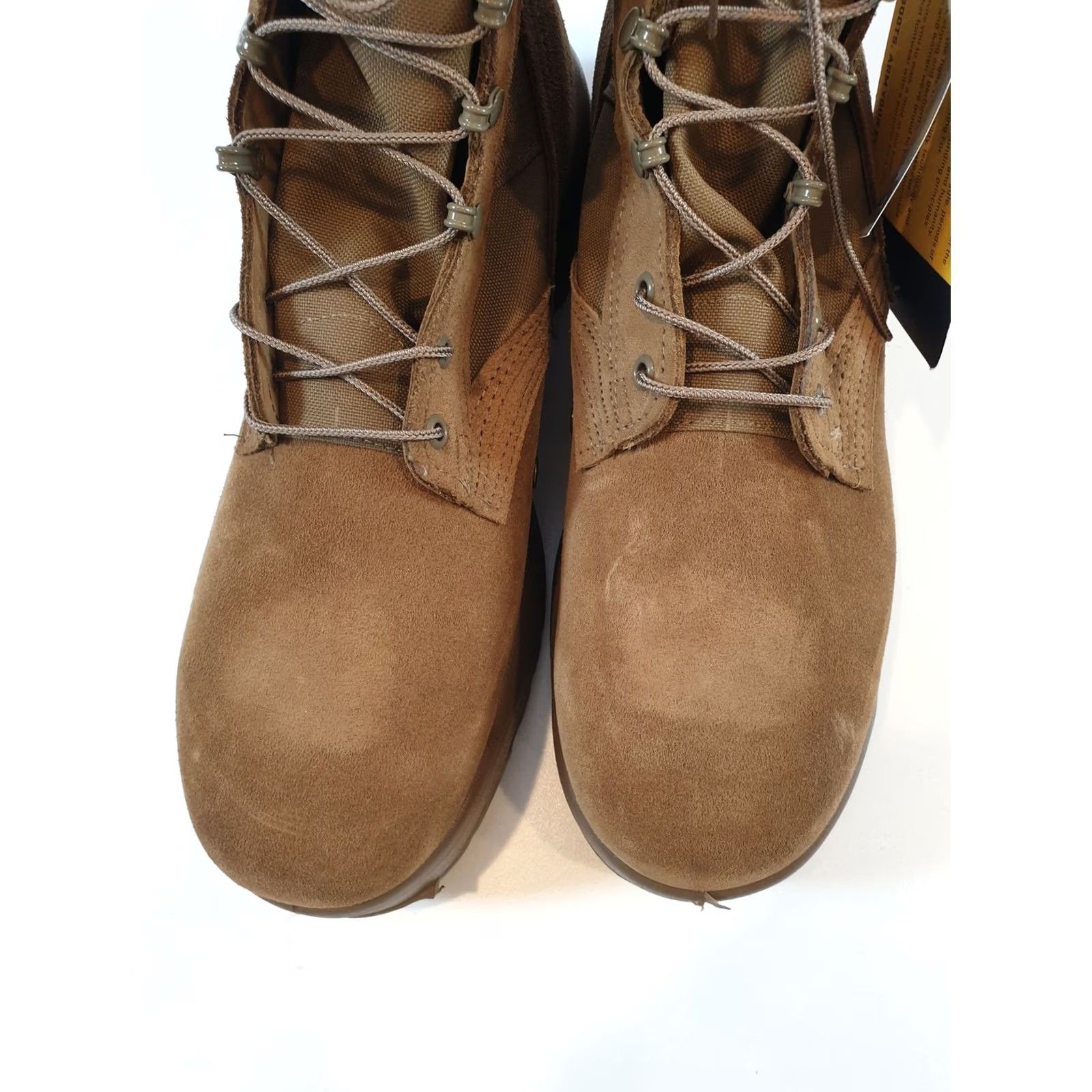 Vibram Belleville Mens Size 15 Brown Combat Military Vibram Sole Made USA AHWC Boots Size US 15 / EU 48 - 6 Thumbnail
