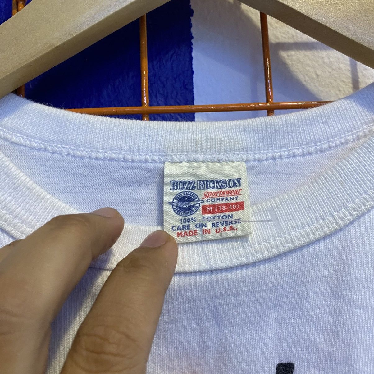 Buzz Rickson's Vintage Buzz Rickson Longsleeve Usa 90s Tshirt Size US M / EU 48-50 / 2 - 3 Thumbnail