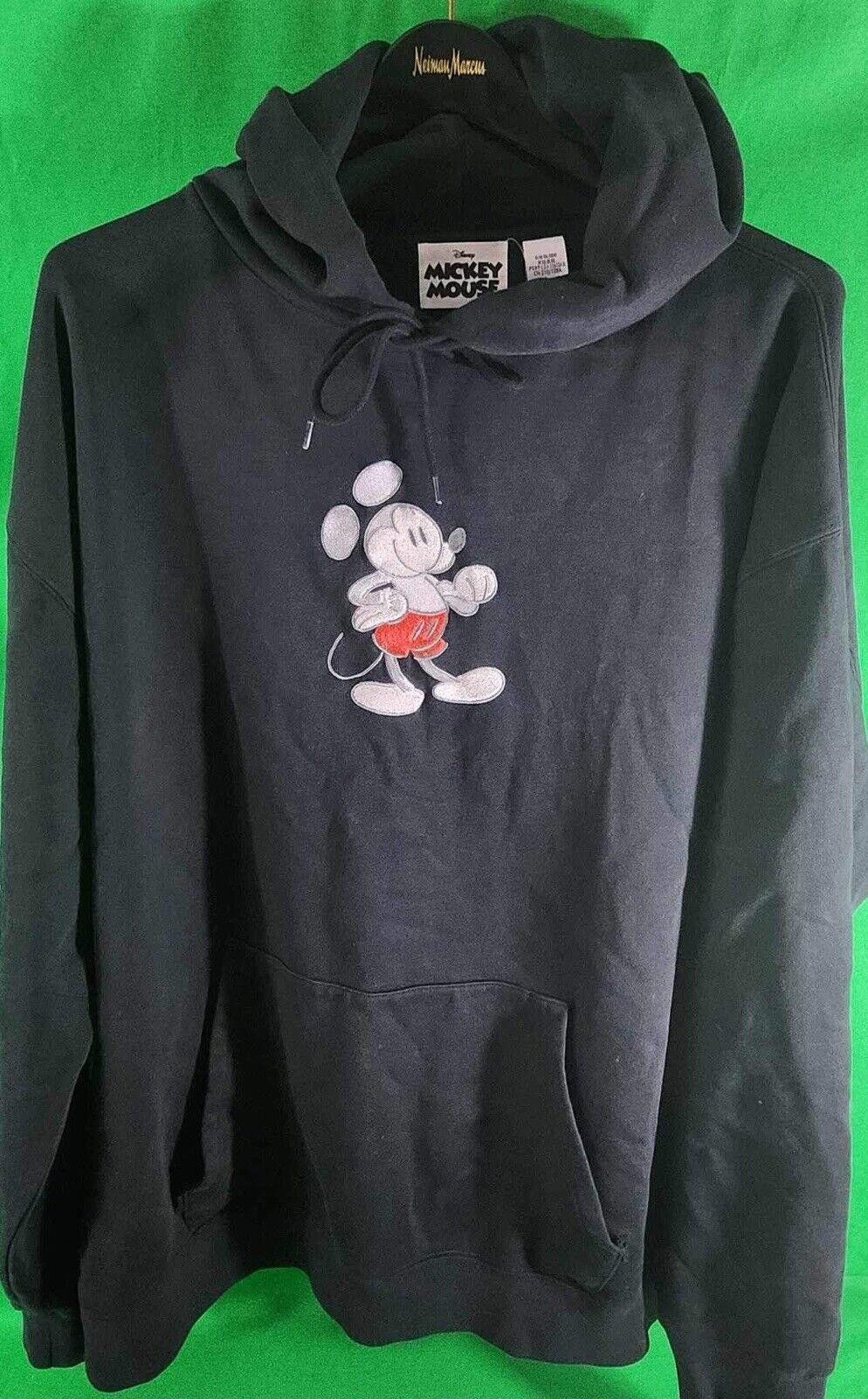 Disney Vintage Mickey Mouse Black Hoodie Size US 40 / EU 56 - 1 Thumbnail