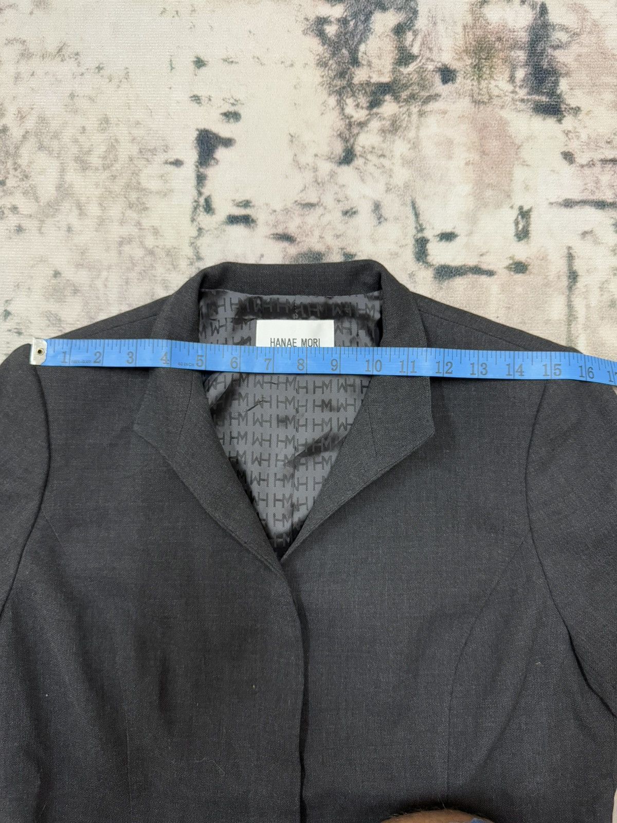 Hanae Mori × Japanese Brand × Vintage Hanae Mori Hiden Button Coats Size S / US 4 / IT 40 - 16 Thumbnail