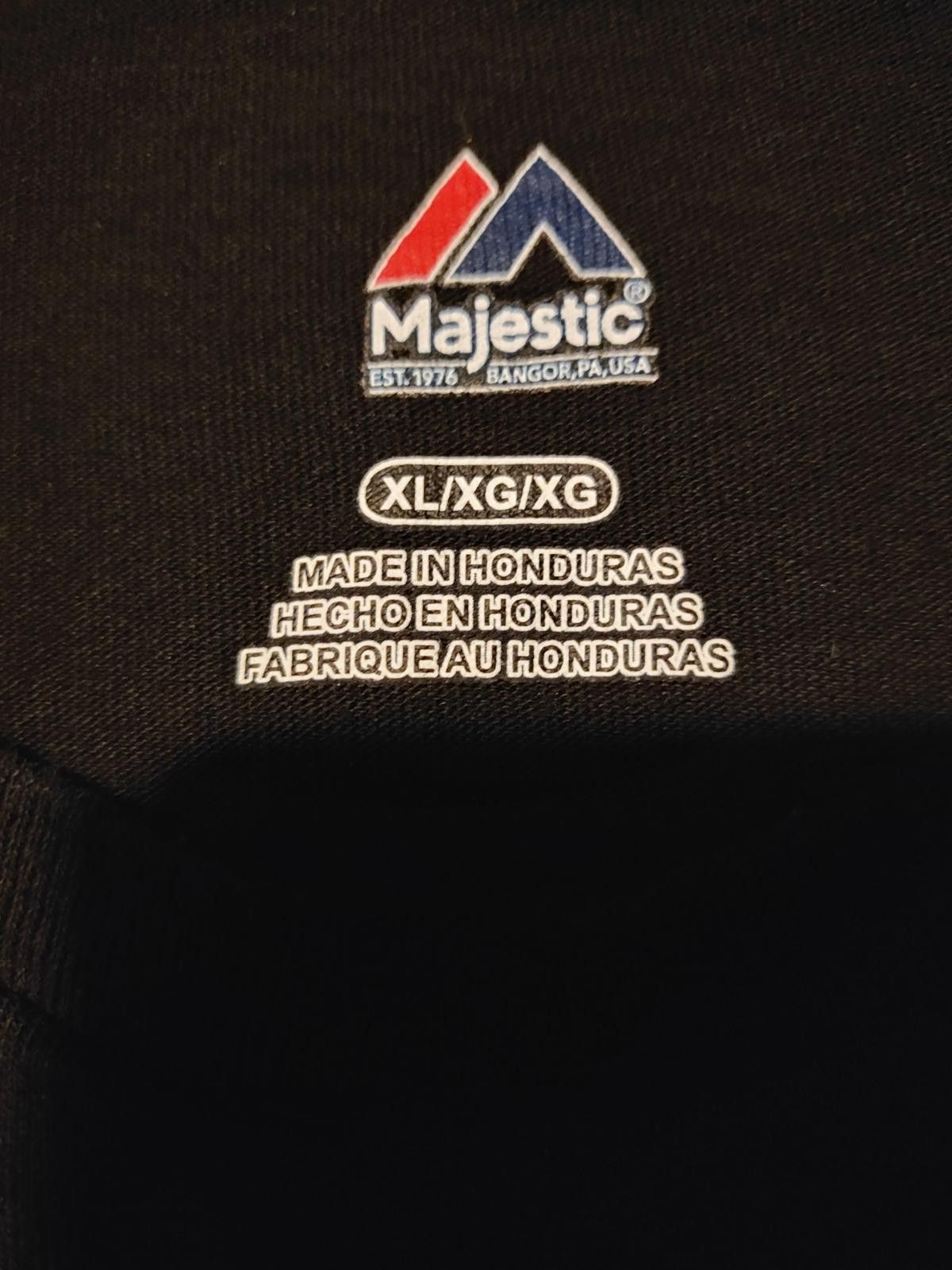 Majestic Majestic Charlotte Hornets Long Sleeve T-Shirt Size US XL / EU 56 / 4 - 7 Thumbnail