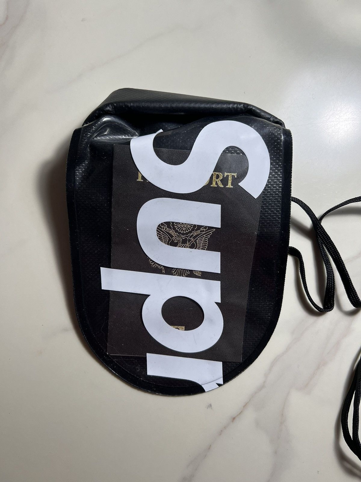 image of Supreme Sealline Pouch in Black, Men's
