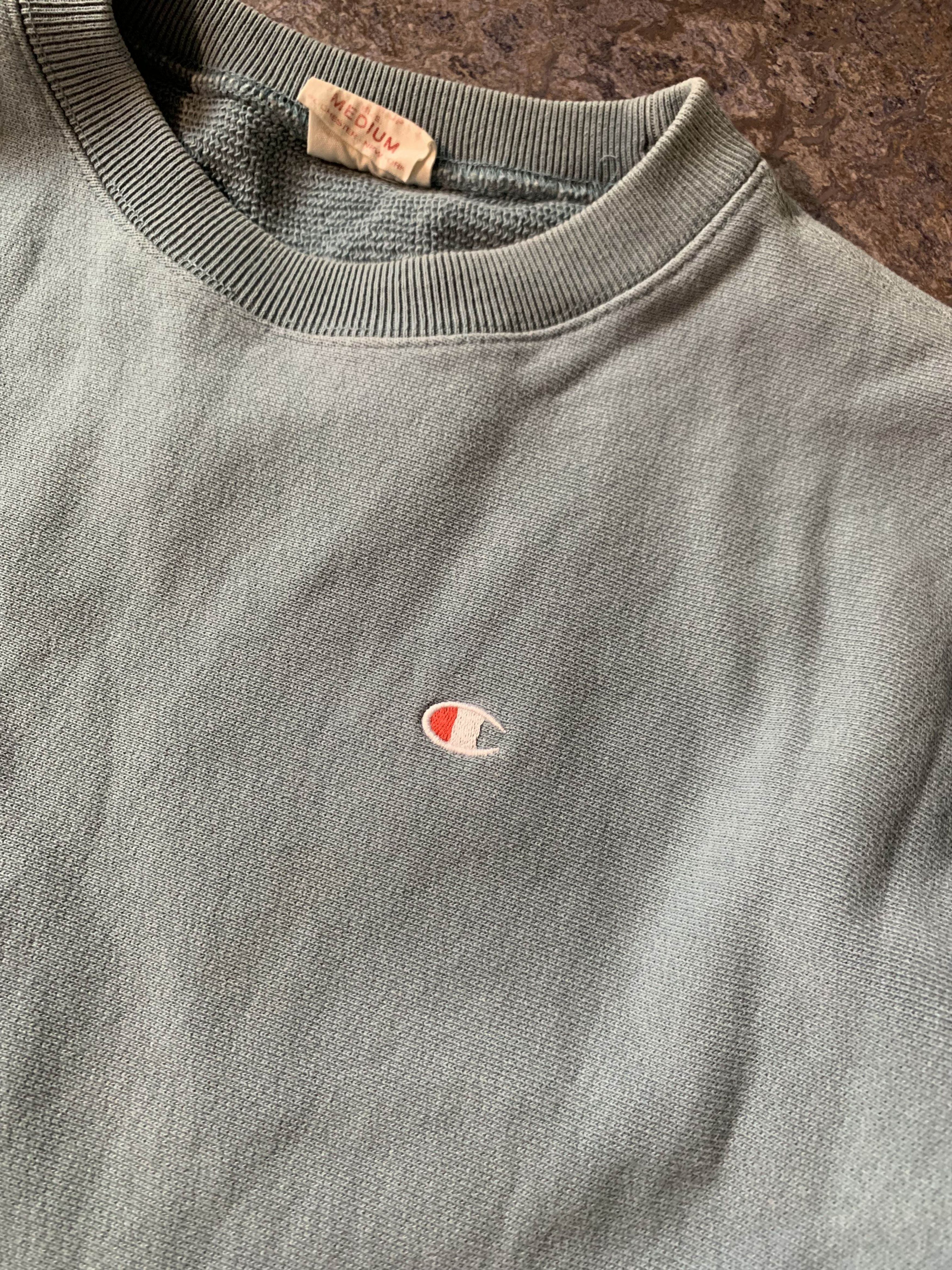 Champion Champion Reverse Weave OG Blue Green Long Sleeve Crew Neck Size US M / EU 48-50 / 2 - 3 Thumbnail
