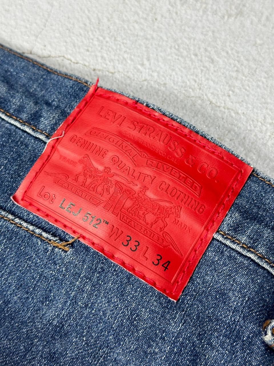 Levi's × Vintage Levi's Engineered Jeans Asymmetrical Denim Jeans Arc Fit Size US 33 - 16 Thumbnail