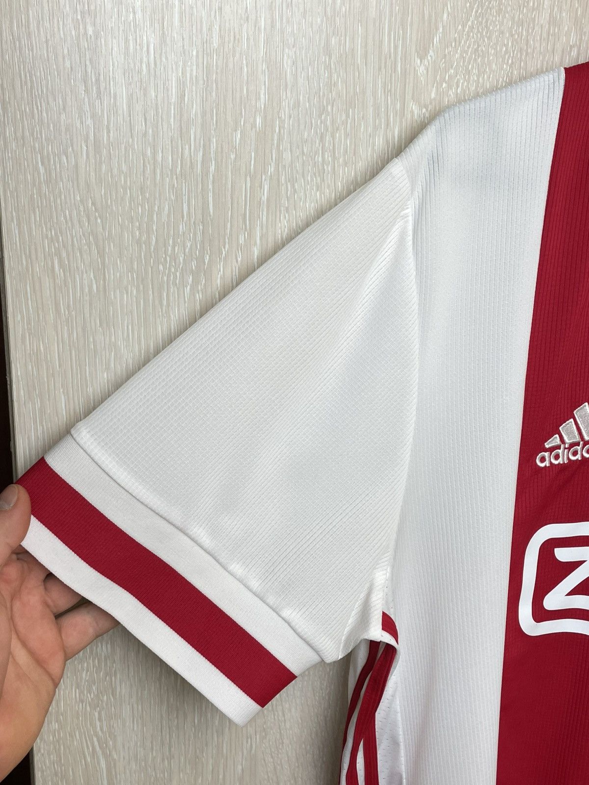 Adidas AJAX AMSTERDAM 2019 2020 HOME FOOTBALL SHIRT SOCCER JERSEY Size US XL / EU 56 / 4 - 6 Thumbnail