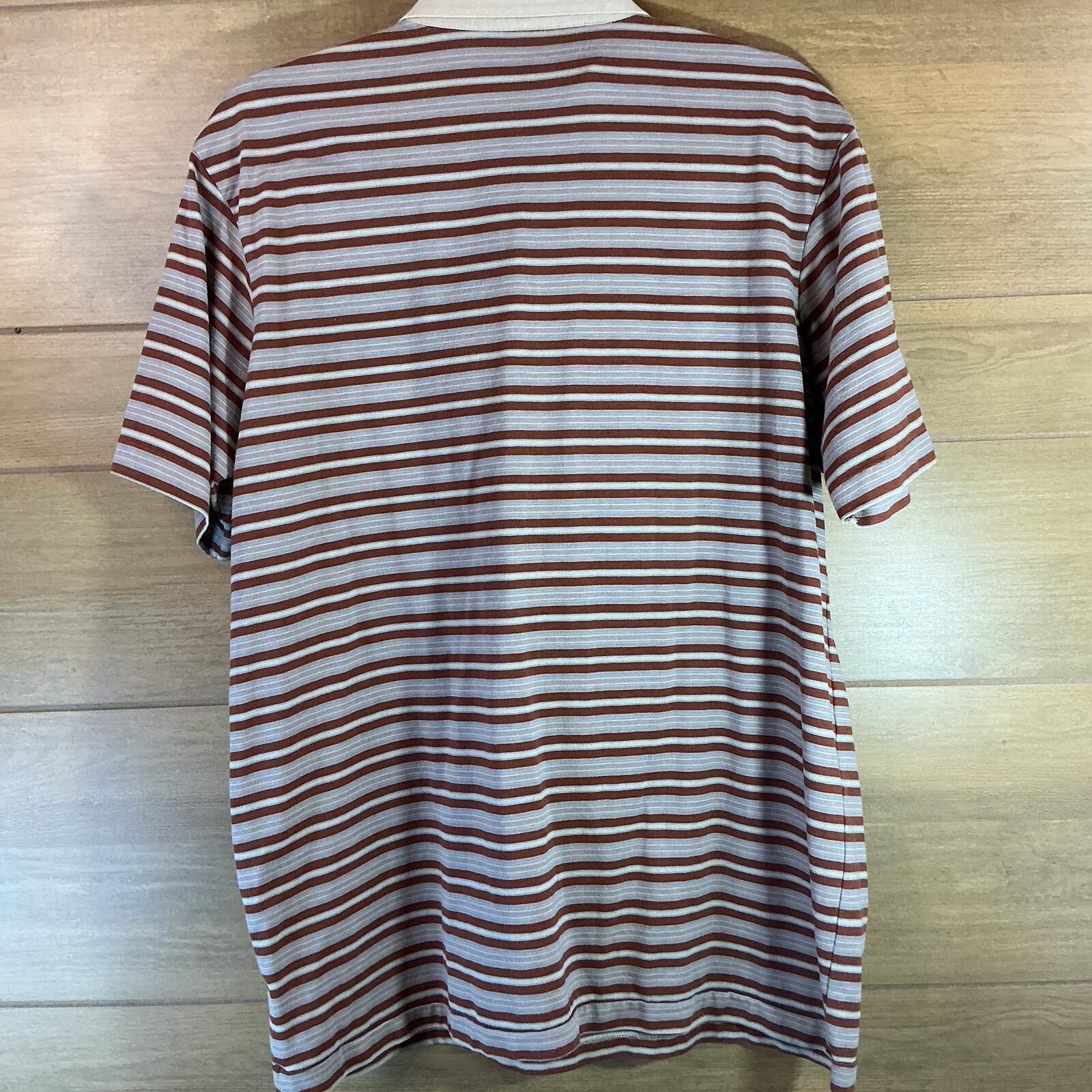 Other Vintage Jack Nicklaus Striped Knit Polo XL *FLAW see descr Size US XL / EU 56 / 4 - 4 Thumbnail