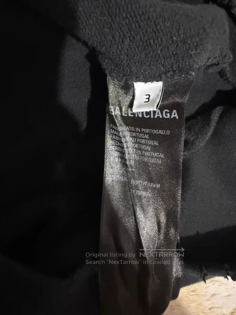 Balenciaga Balenciaga Flame Logo Hooded Sweatshirt Size US L / EU 52-54 / 3 - 4 Thumbnail