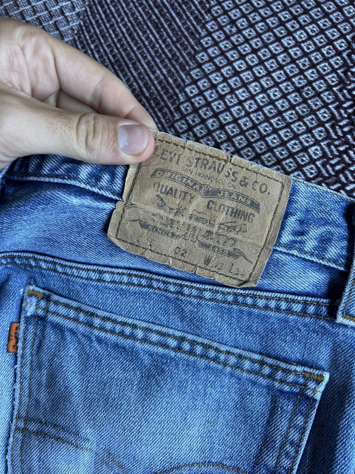 Levi's Vintage 615 Levis Jeans Denim Distressed 90s Streetwear Vibe Size US 33 - 8 Thumbnail