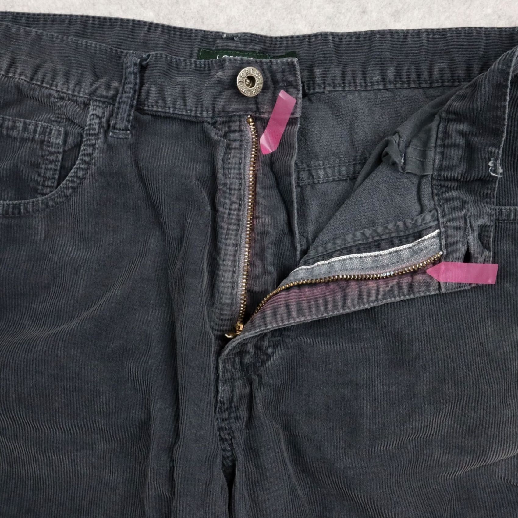 J.Crew J.CREW Jeans Mens 34x34 Bootcut Corduroy Casual 5-Pocket Cotton Gray Jeans Mens 34x34 Bootcut Corduroy Gray Size US 34 / EU 50 - 3 Thumbnail