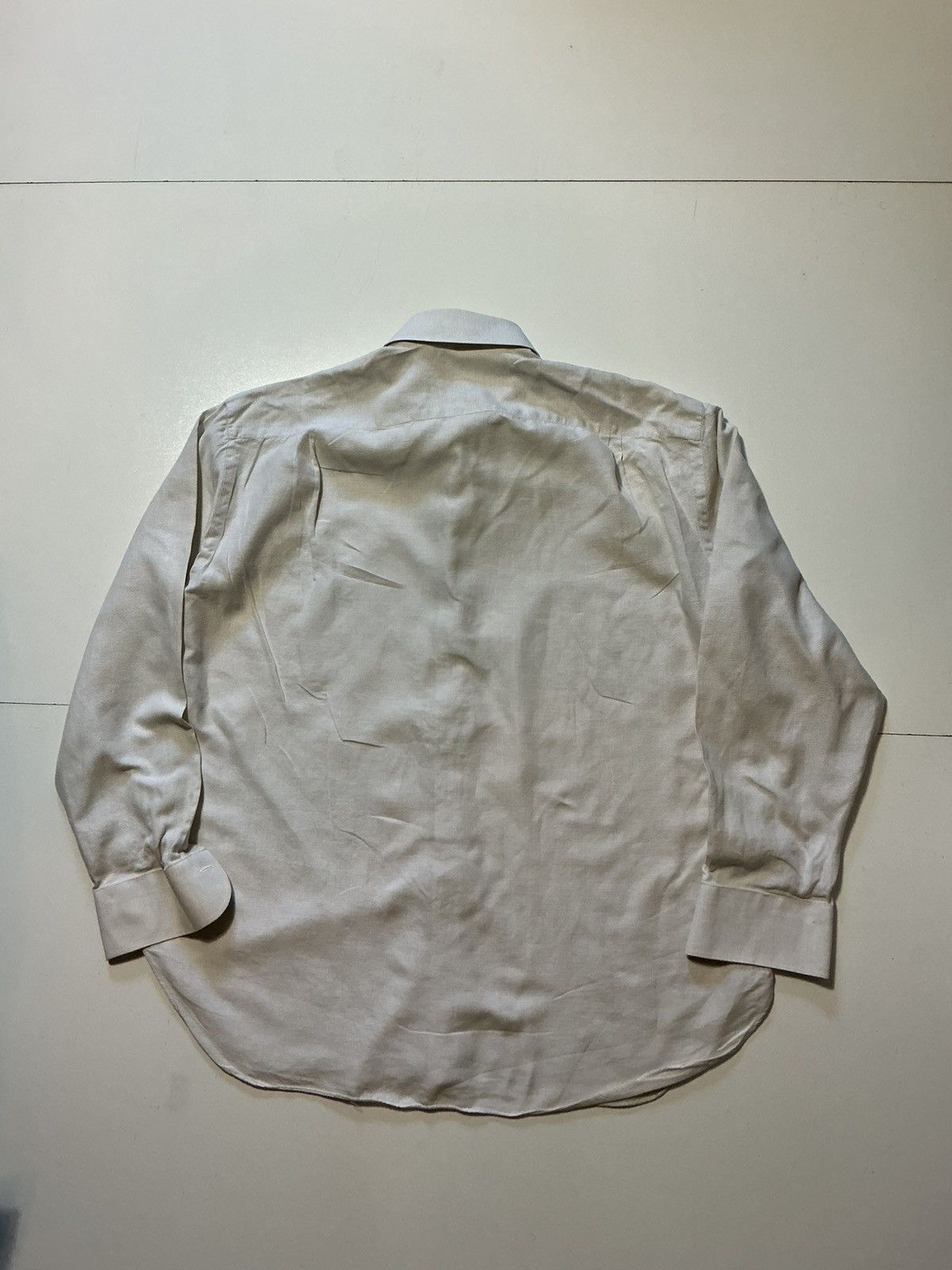 Luigi Borrelli $475 Luigi Borrelli Handmade Made In Italy Dress Shirt Size US M / EU 48-50 / 2 - 2 Thumbnail