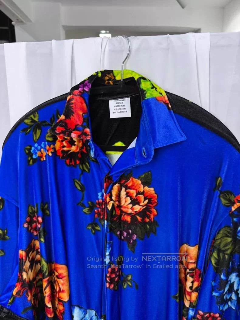 Other Vetements Floral print blouse with bold color contrast and Size XS / US 0-2 / IT 36-38 - 4 Thumbnail