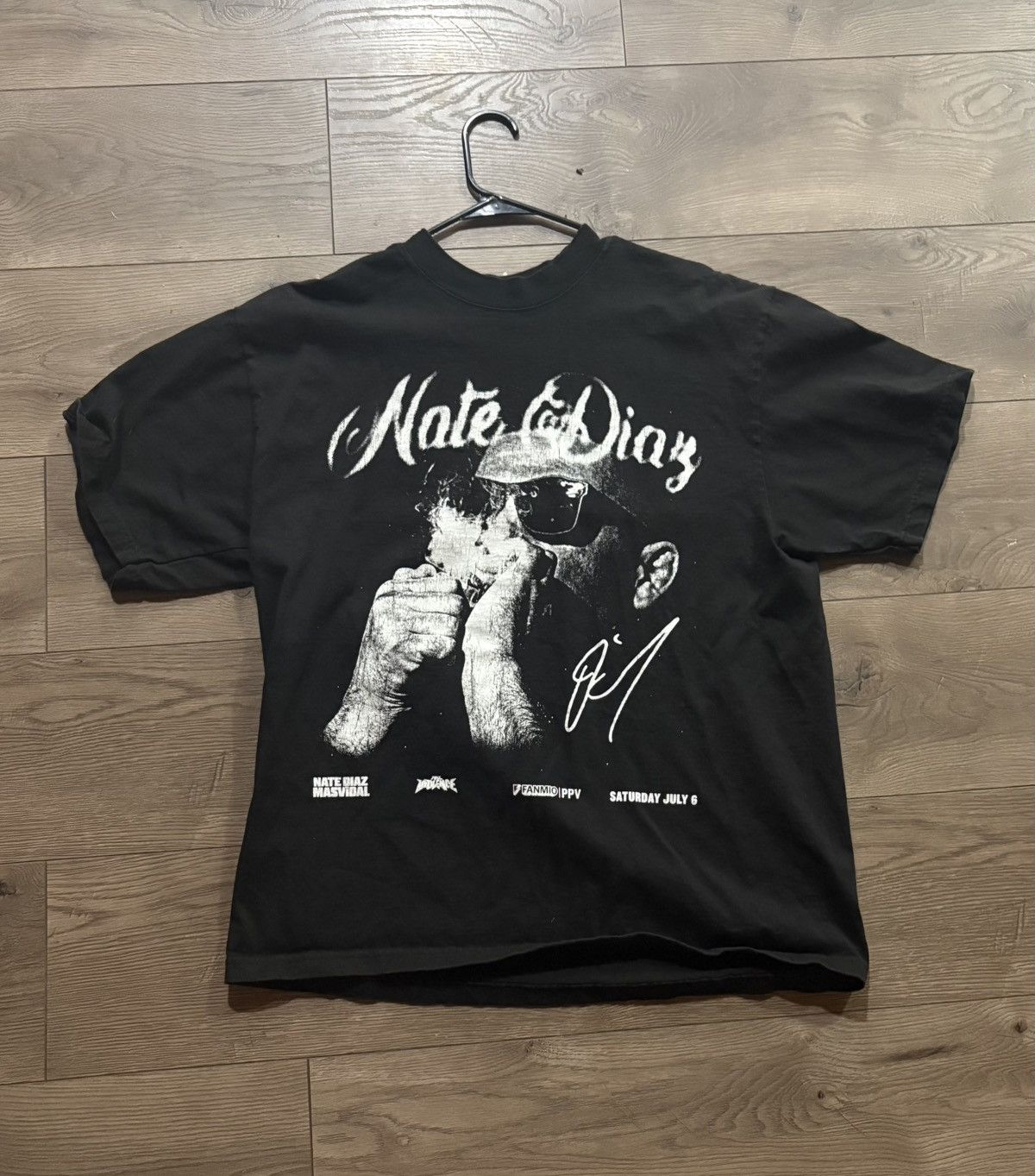 Other Nate Diaz Black Tee Size US L / EU 52-54 / 3 - 1 Thumbnail