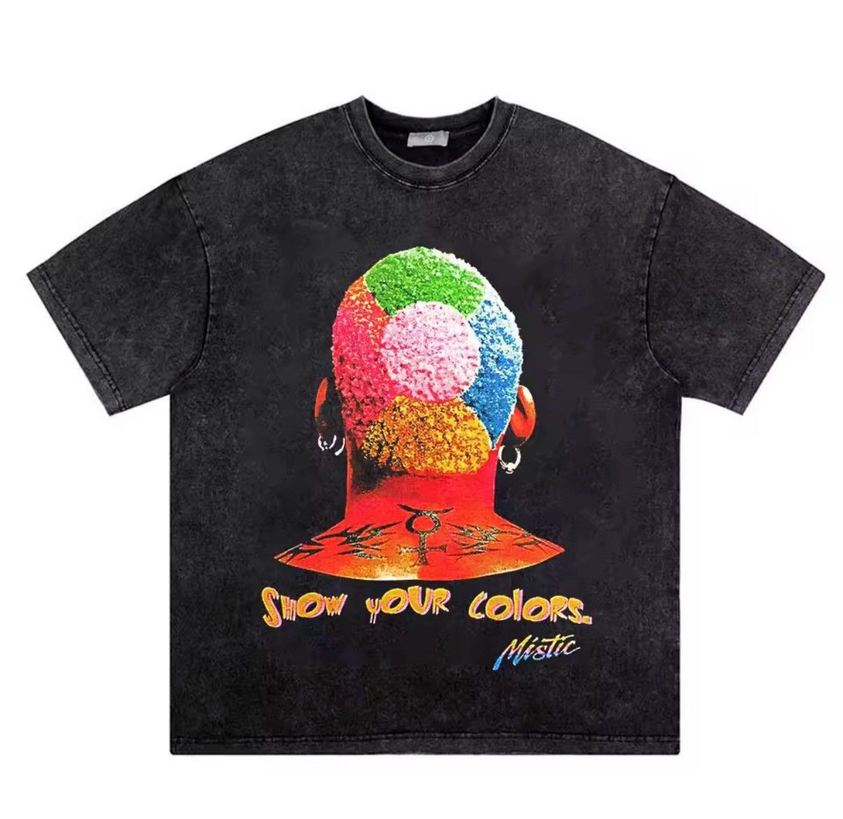 Other Washed Streetwear Hip Hop Dennis Rodman Printed T Shirt Size US M / EU 48-50 / 2 - 1 Thumbnail