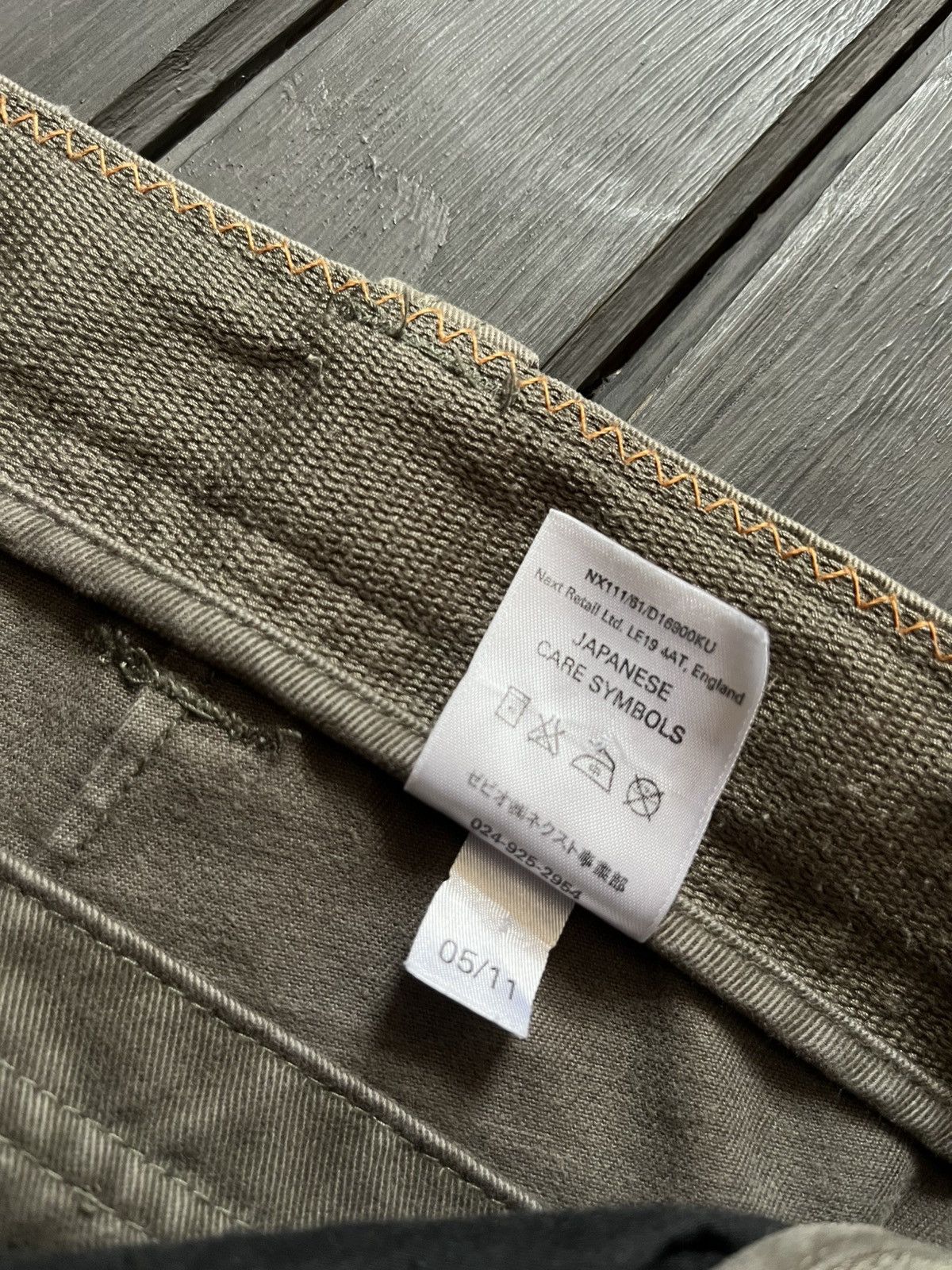 Hysteric Glamour VINTAGE 💥HYSTERIC GLAMOUR RICK OWENS STYLE BAGGY JEANS 90S Size US 34 / EU 50 - 11 Thumbnail