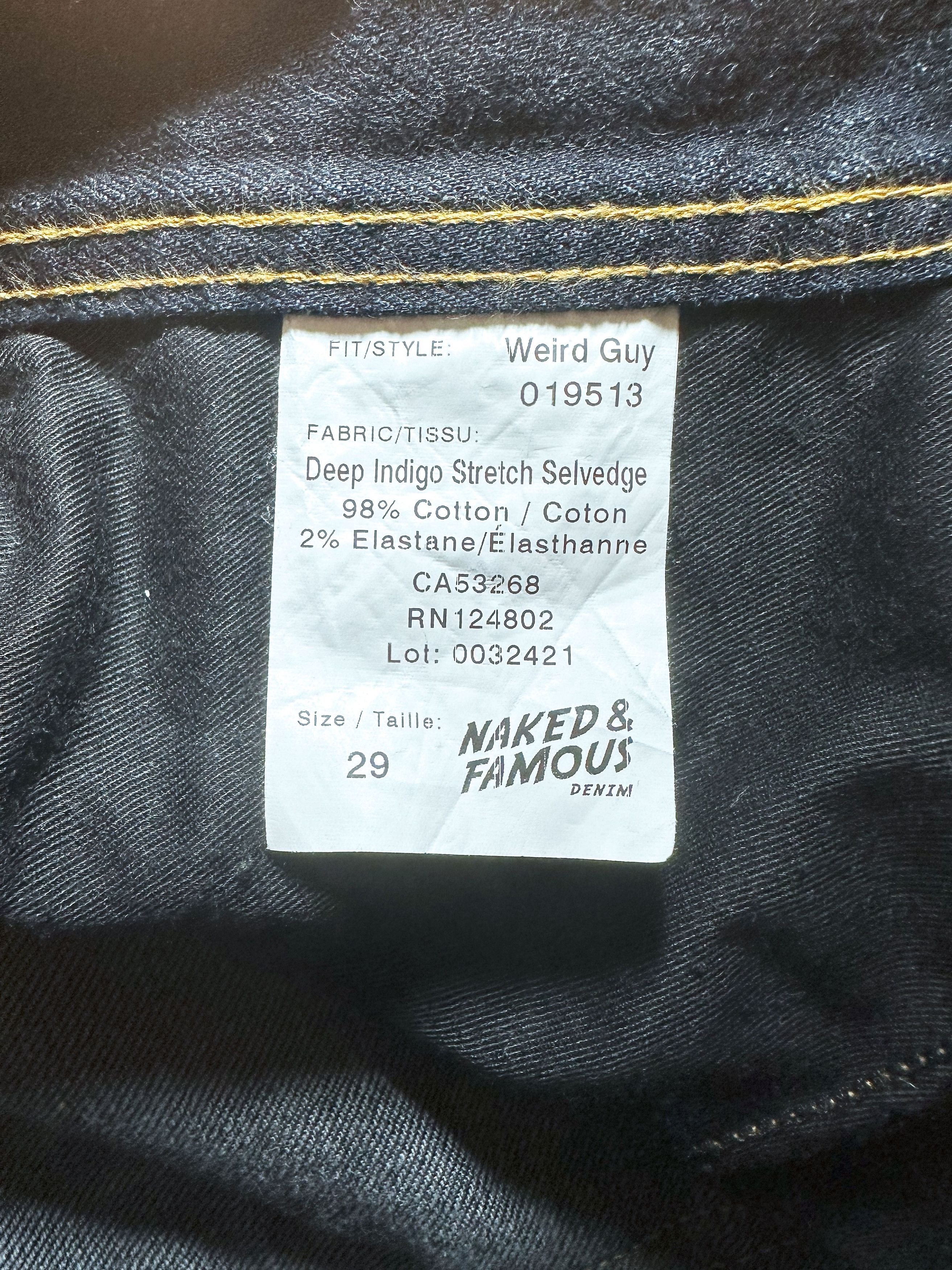 Naked & Famous Naked & Famous Selvedge Denim Size US 29 - 5 Thumbnail