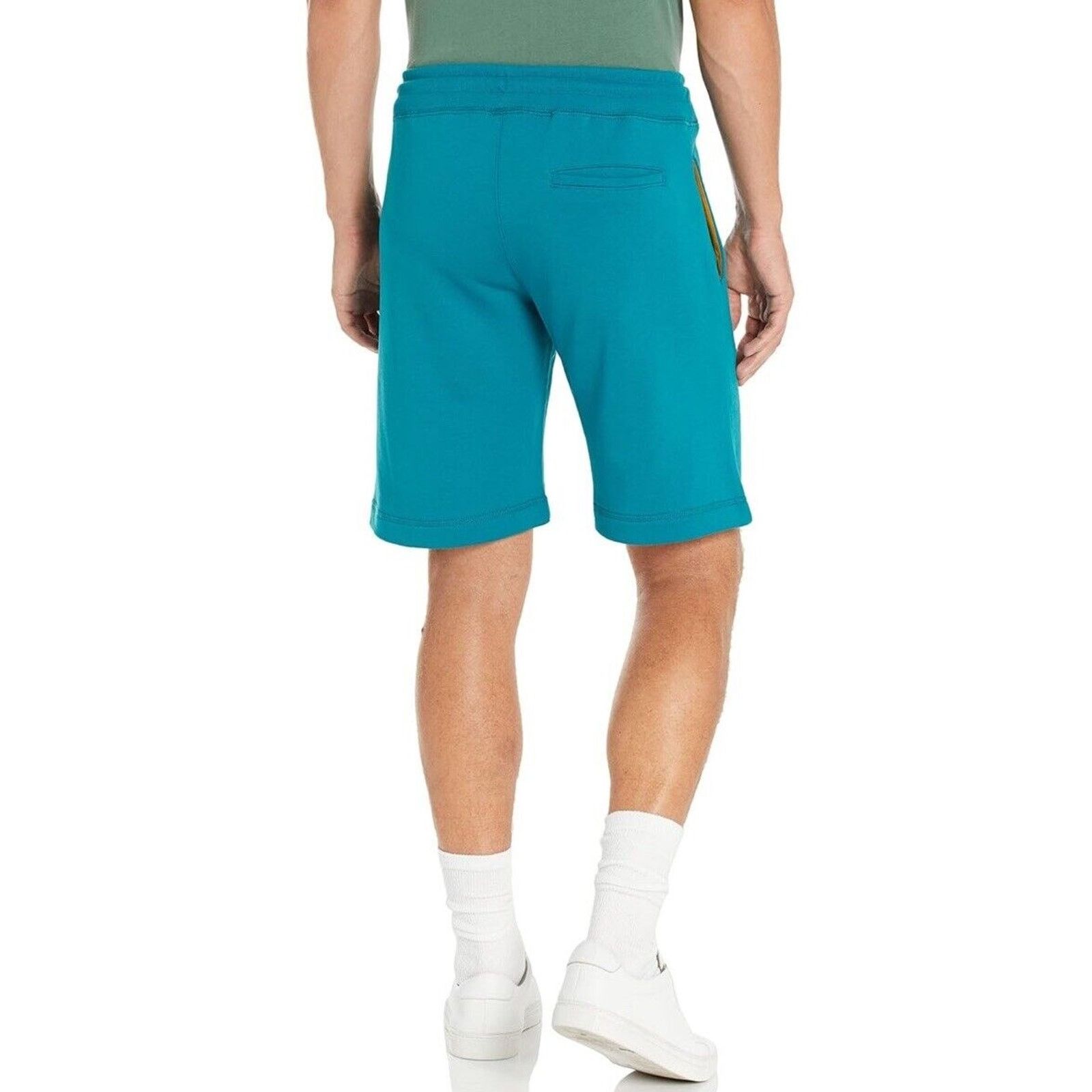 Paul Smith $125 Paul Smith Men's Teal Drawstring Sweat Shorts Size M Size US 32 / EU 48 - 2 Thumbnail