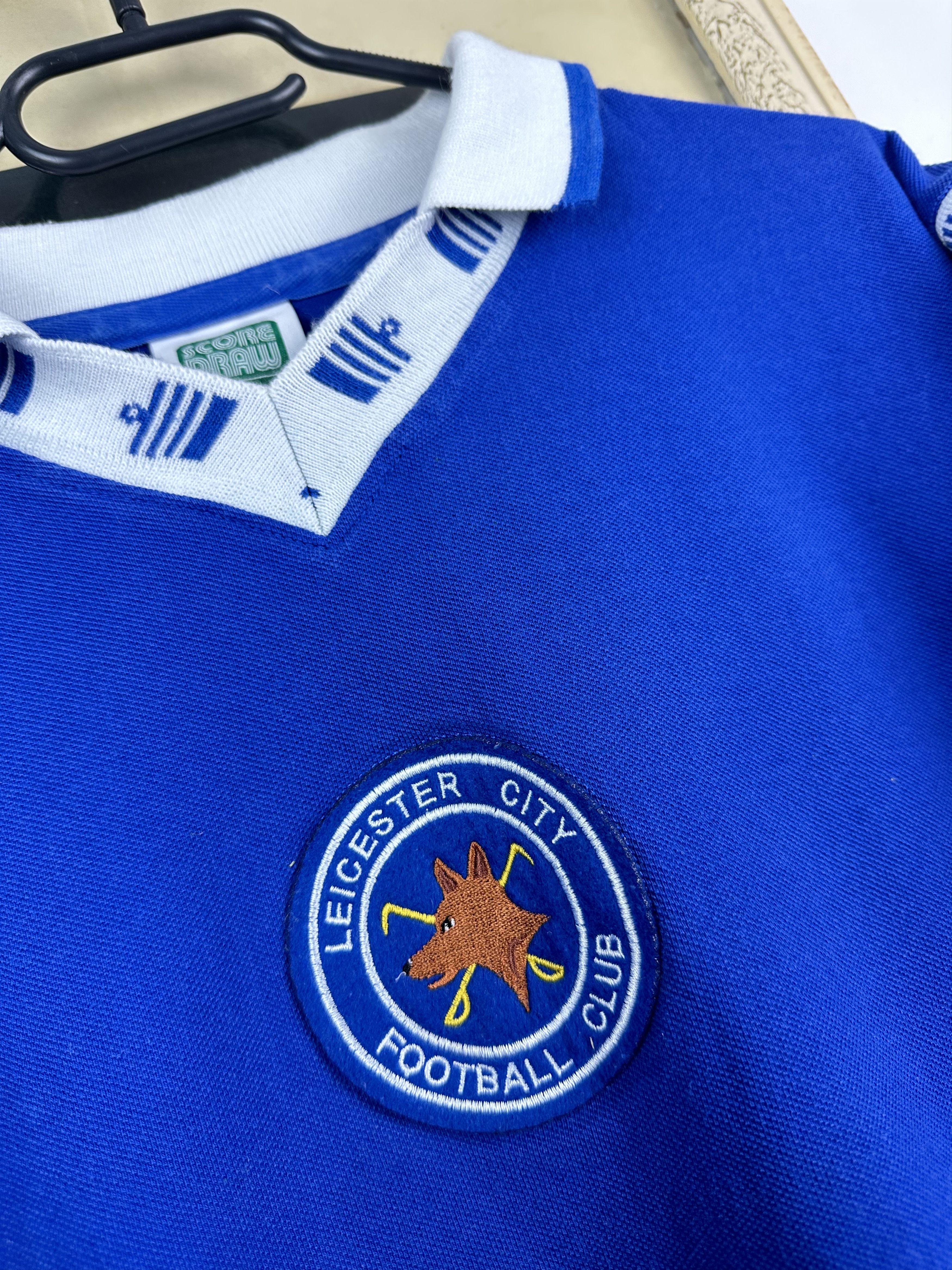 Other Leicester City football shirt 1976 Retro Score Draw Soccer Size US M / EU 48-50 / 2 - 3 Thumbnail