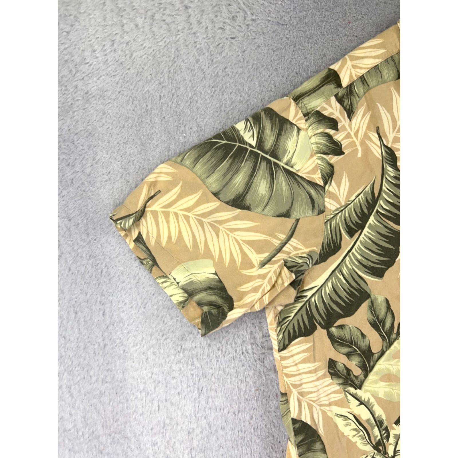 Panama Jack VINTAGE Panama Jack Shirt Adult 3XL XXXL Yellow Green Floral Palm Leaf Rayon Hawaiian Size US XXL / EU 58 / 5 - 3 Thumbnail