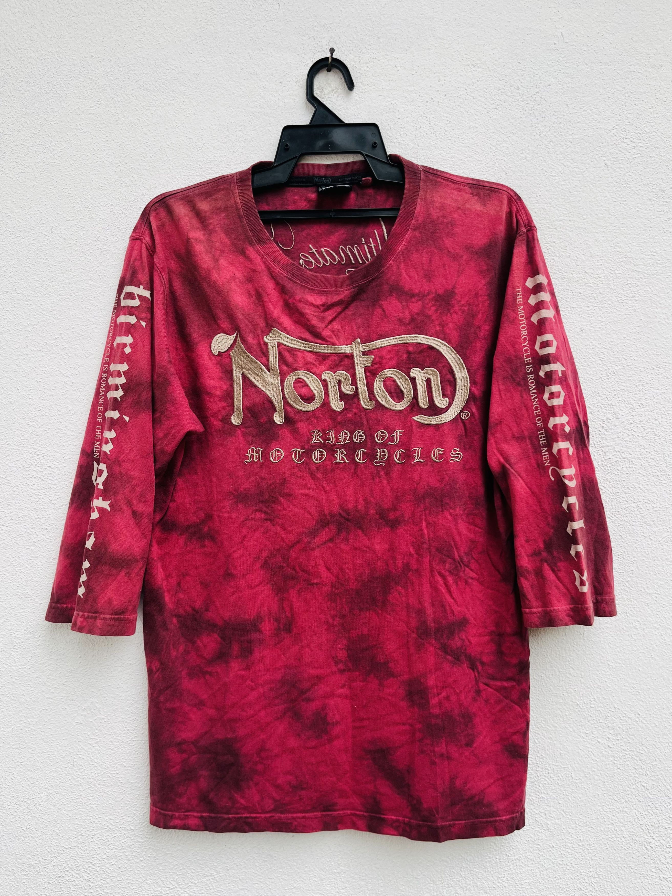 Norton Vintage Norton England Motorcycle Fashion Style Shirt Size US L / EU 52-54 / 3 - 1 Thumbnail