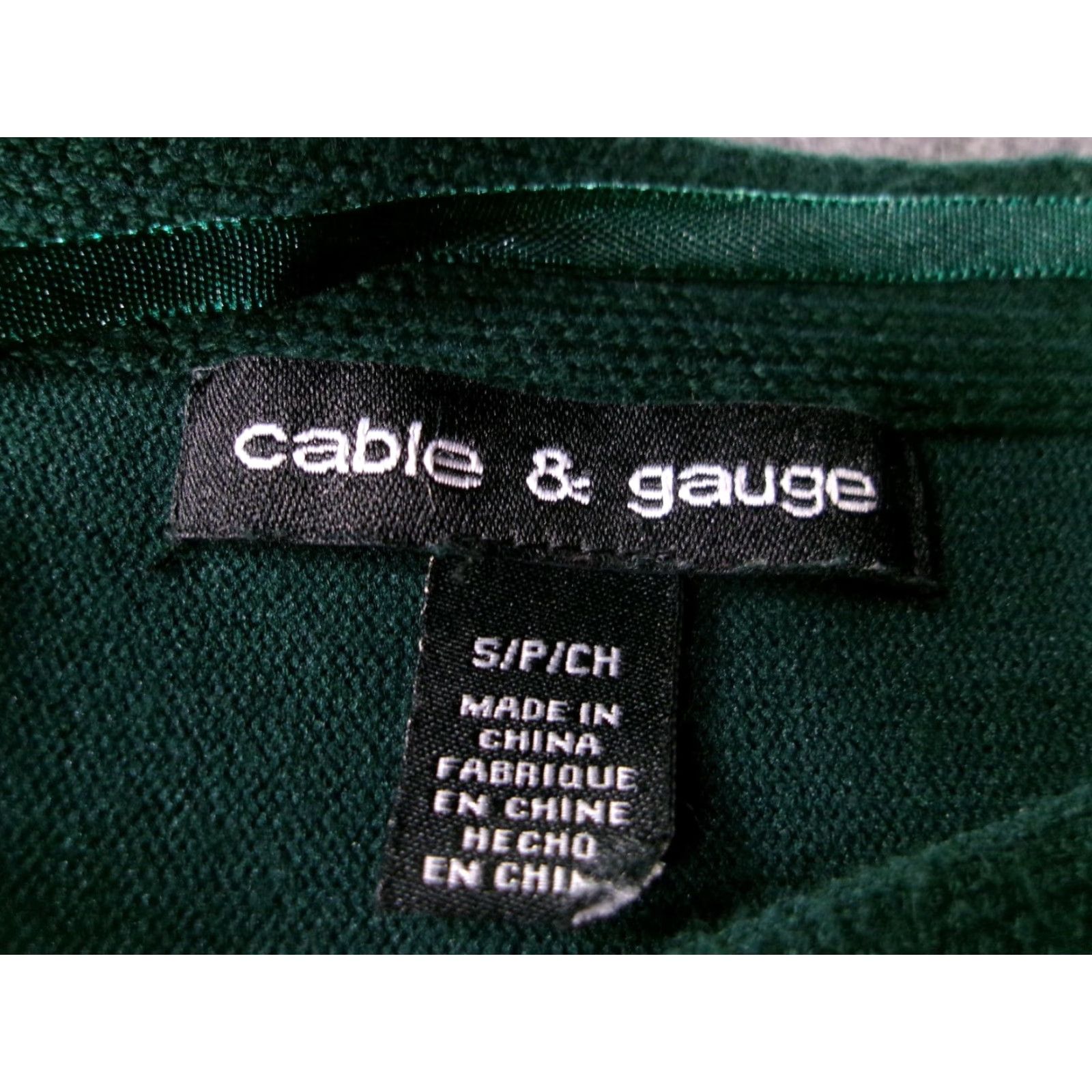 Vintage Cable & Gauge Forest Green Knit Top Women Boat Neck Dolman 3/4 Sleeve Button Shoulder S Blouse Vintage No Size S / US 4 / IT 40 - 6 Thumbnail