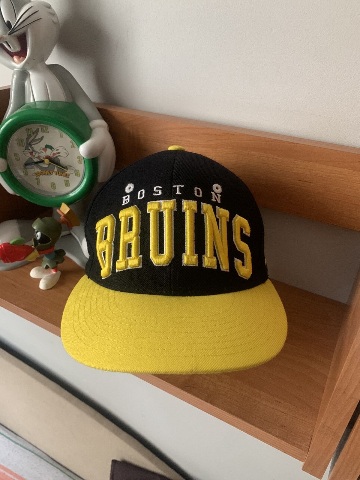 Zephyr 90s Vintage Zephyr NHL Boston Bruins Snapback Hat Size ONE SIZE - 1 Thumbnail