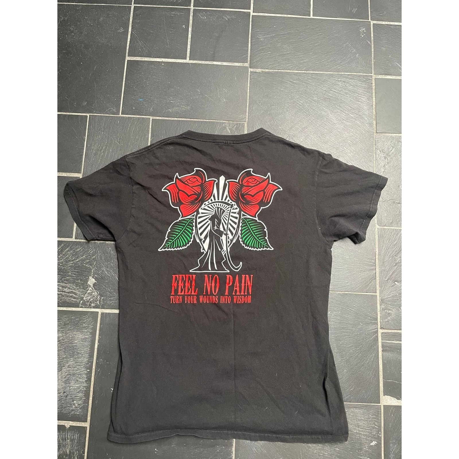 Empyre Empyre Reaper Rose Graphic Tshirt Skater Size Medium Size US M / EU 48-50 / 2 - 3 Thumbnail