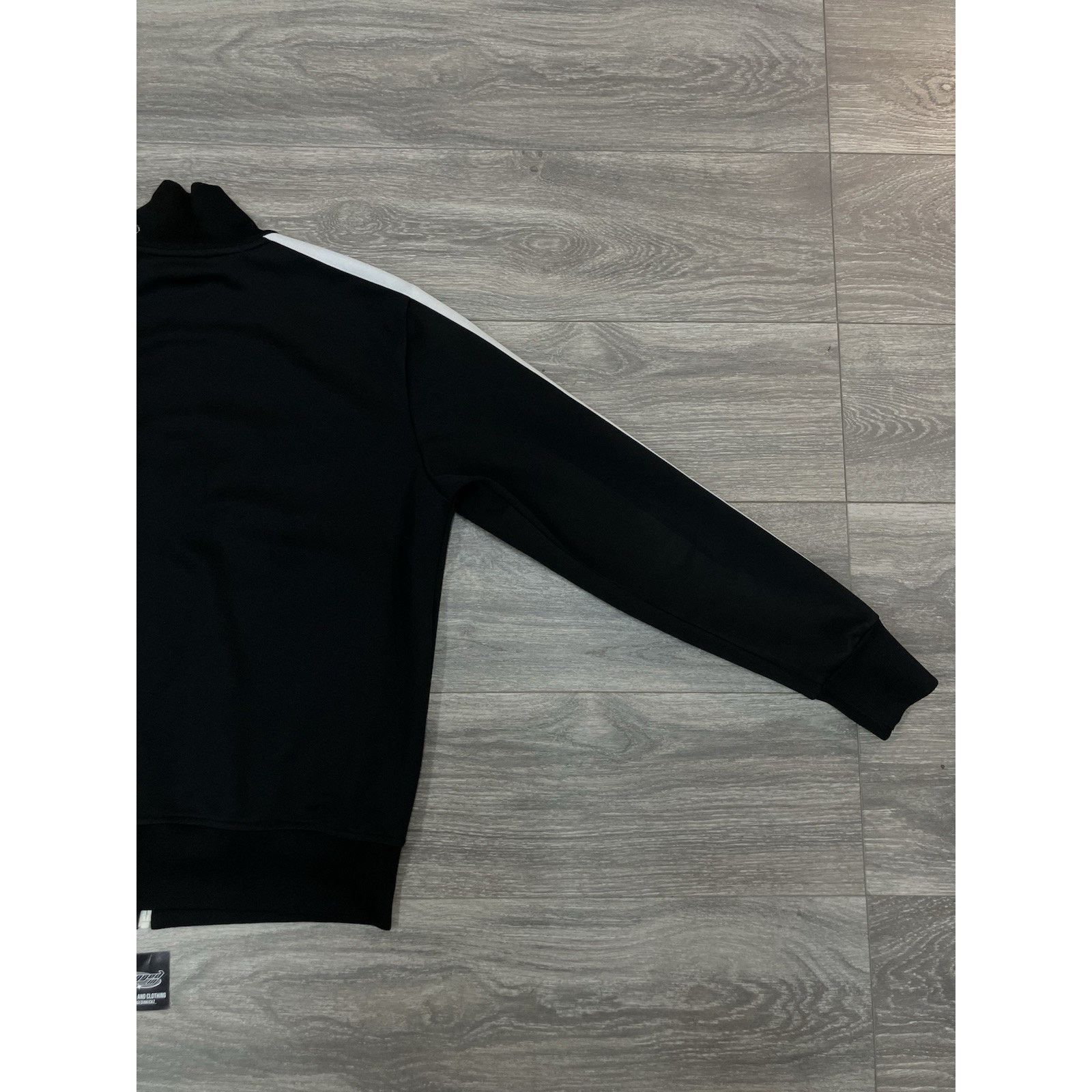 Palm Angels Size L - Palm Angels Classic Track Jacket ' Black White ' Size US L / EU 52-54 / 3 - 11 Thumbnail