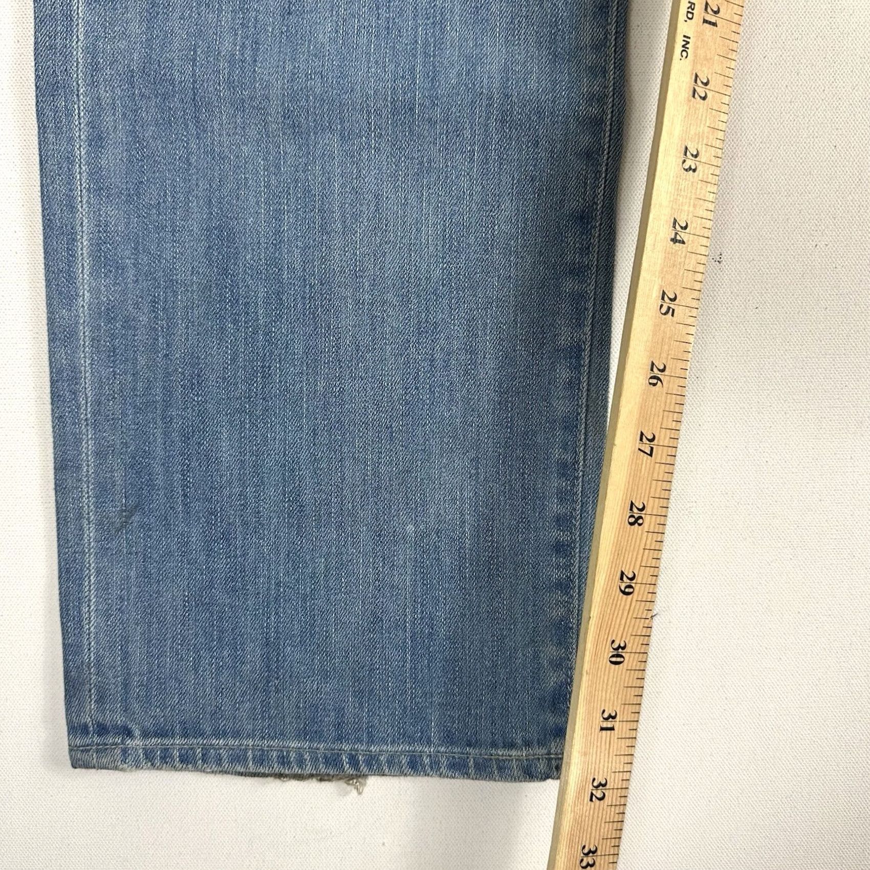 Denime BIG STAR 1974 Division Straight Jeans Size 38R Blue Denim Regular 5-Pocket Mens Size US 38 / EU 54 - 7 Thumbnail