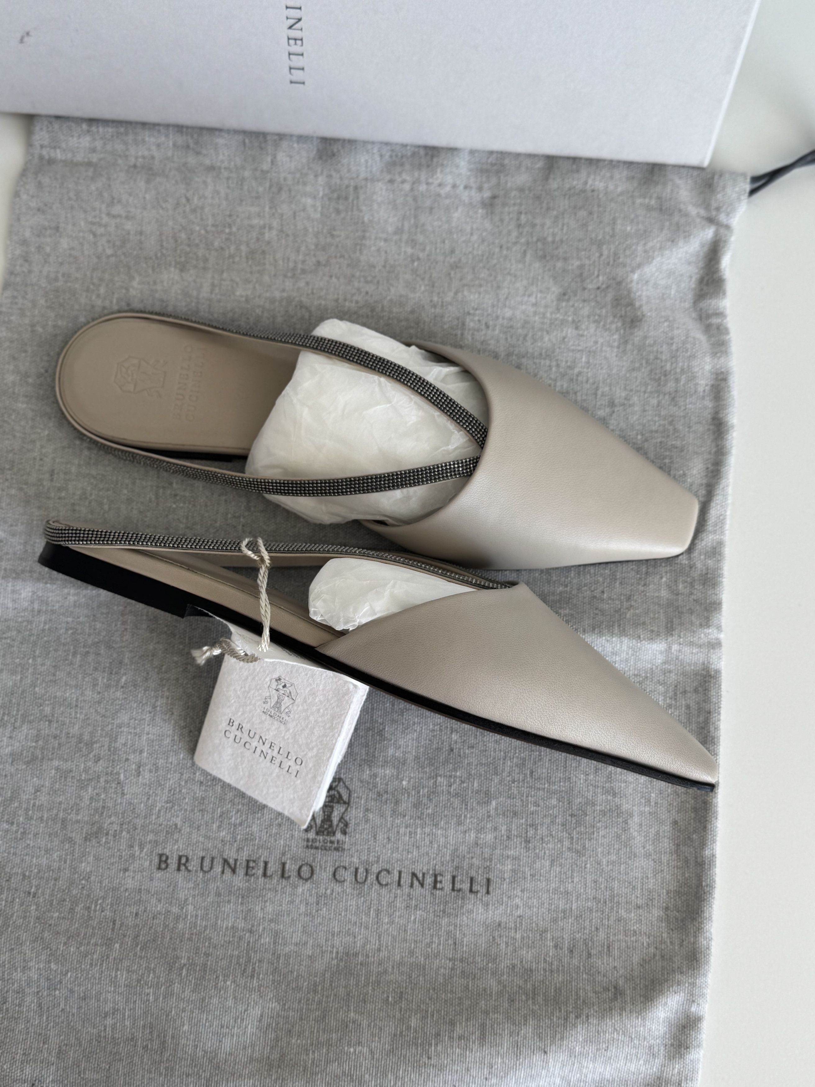 Brunello Cucinelli Brunello Cucinelli Mules | Brand new Size US 5 / IT 35 - 10 Thumbnail