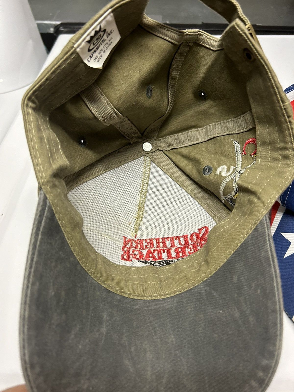 Other Vintage American Confederate Flag SnapBack hats Size ONE SIZE - 8 Thumbnail