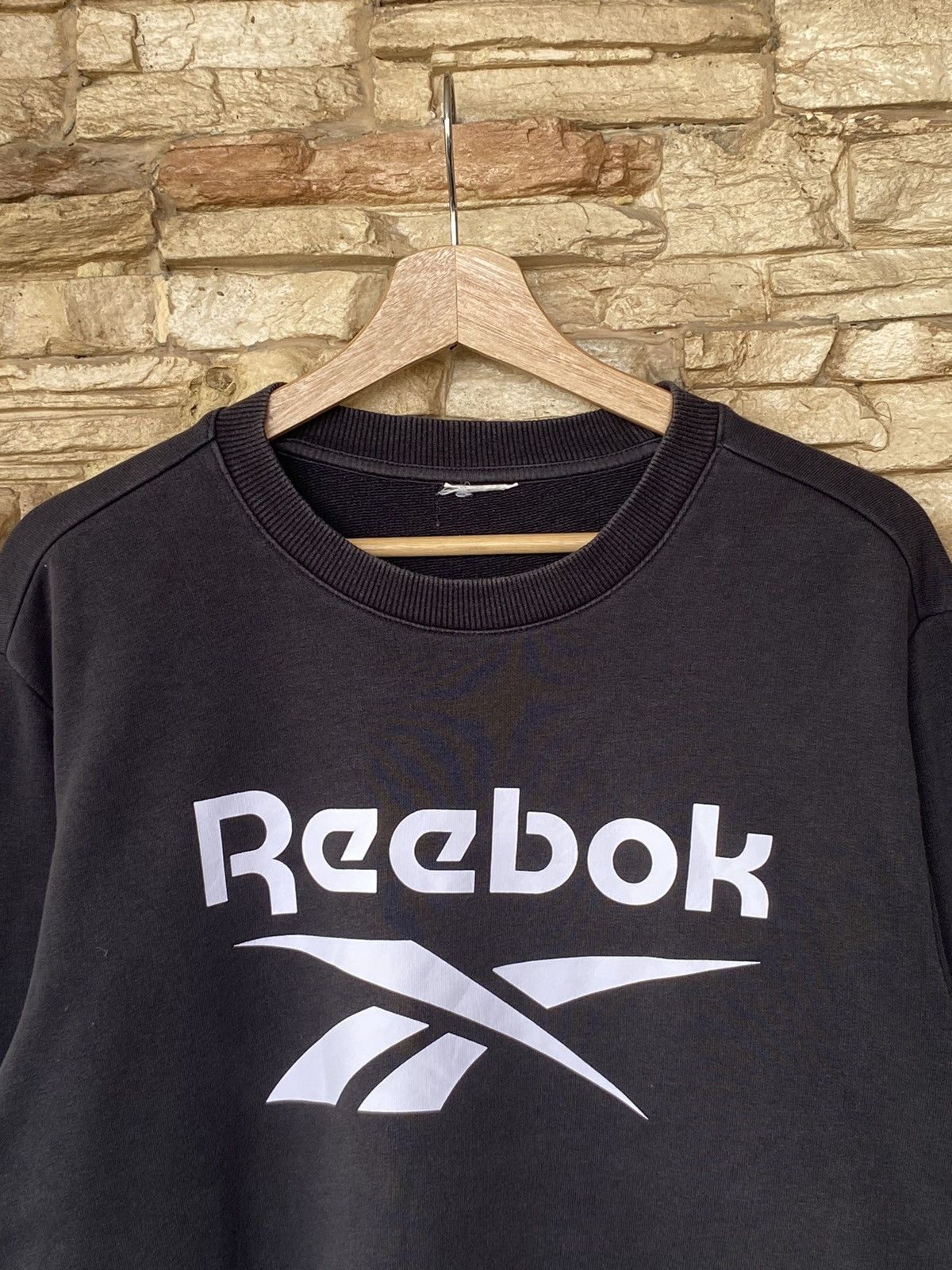 Reebok Reebok Spell Out Logo Sweatshirt Size US L / EU 52-54 / 3 - 4 Thumbnail
