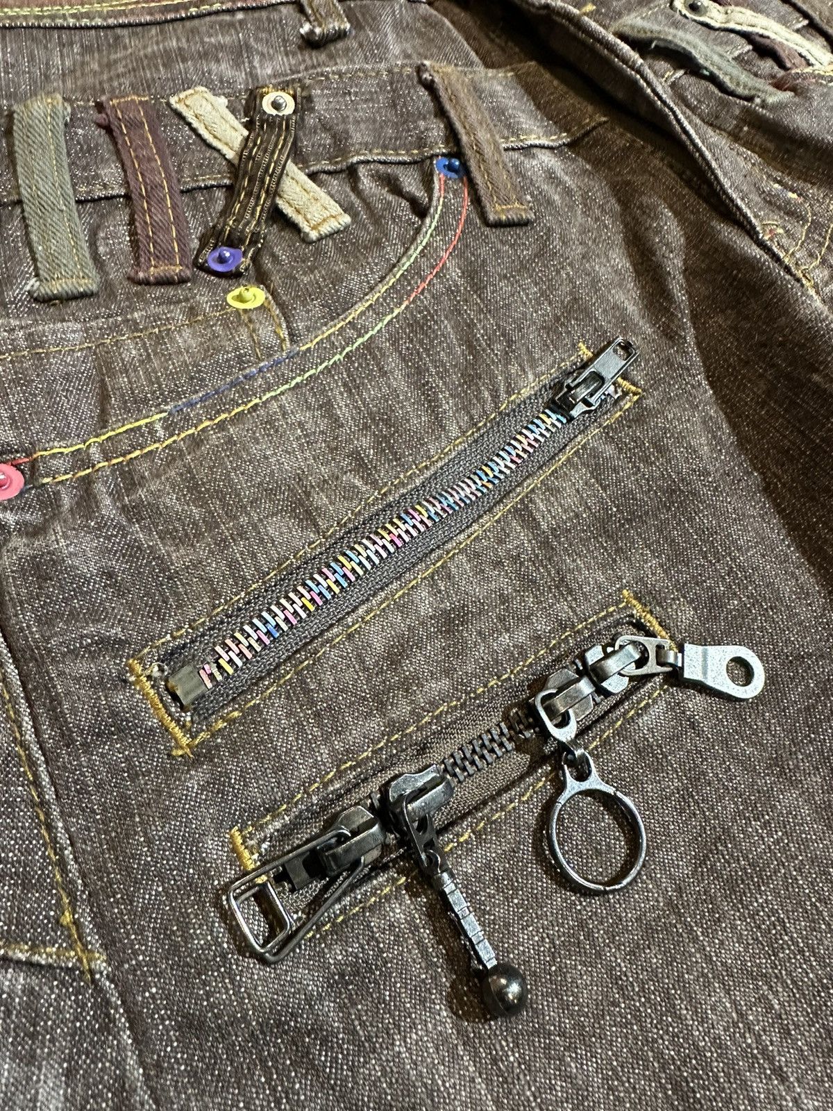 Japanese Brand × Vintage Breathmint double waist denim Size US 30 / EU 46 - 4 Thumbnail