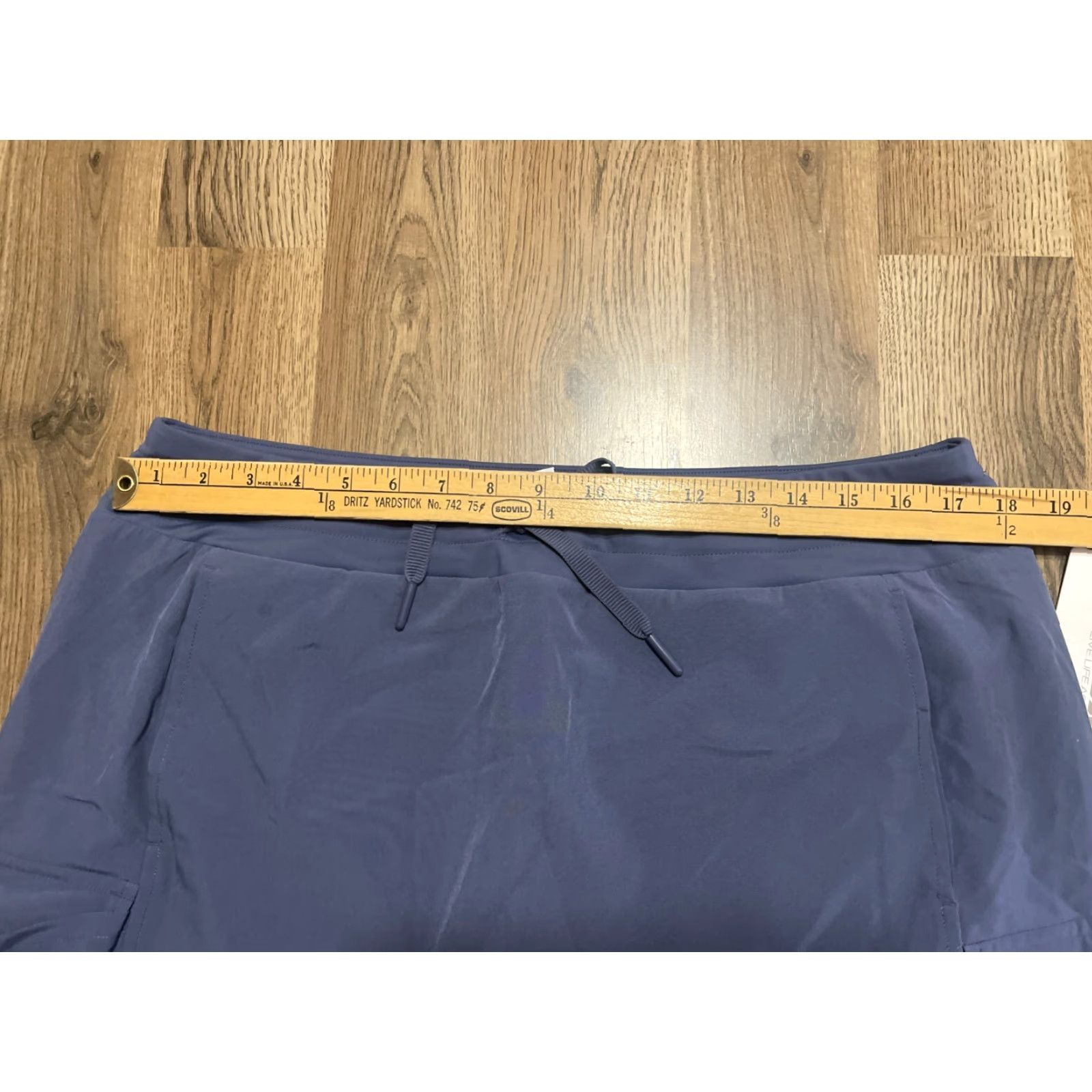 Vintage RBX Skirt Women XL Purple Mini Built in Shorts Tie Waist Casual Womens Size 40" / US 18 - 6 Thumbnail