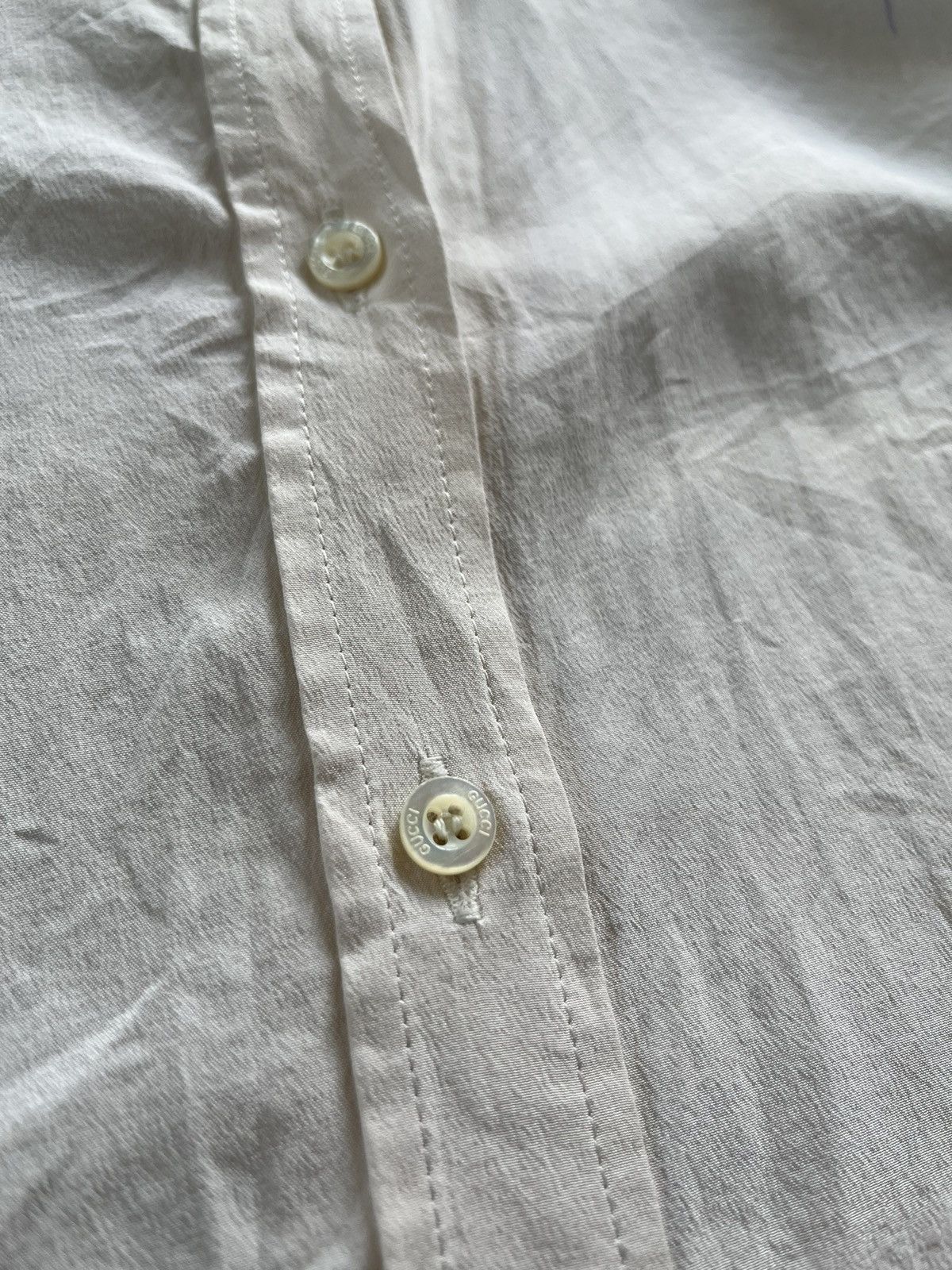 Gucci × Vintage 🔥Vintage Gucci Uniform Not For Sale Farah PV Button Up Size S / US 4 / IT 40 - 7 Thumbnail