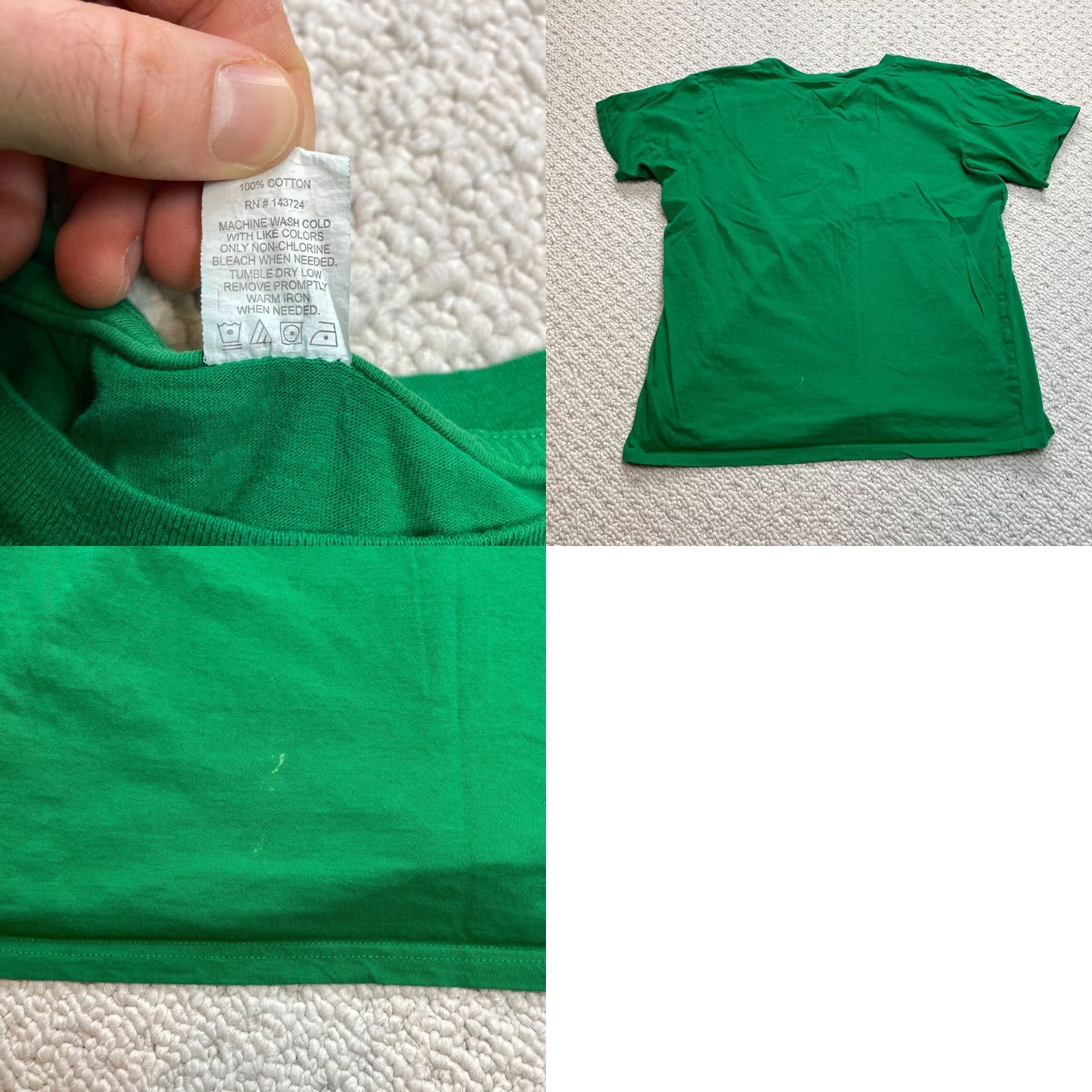 Logo 7 True Shirt Adult Large Unisex Green Da North Short Hawaio Logo Short Sleeve Top Size L / US 10 / IT 46 - 8 Thumbnail