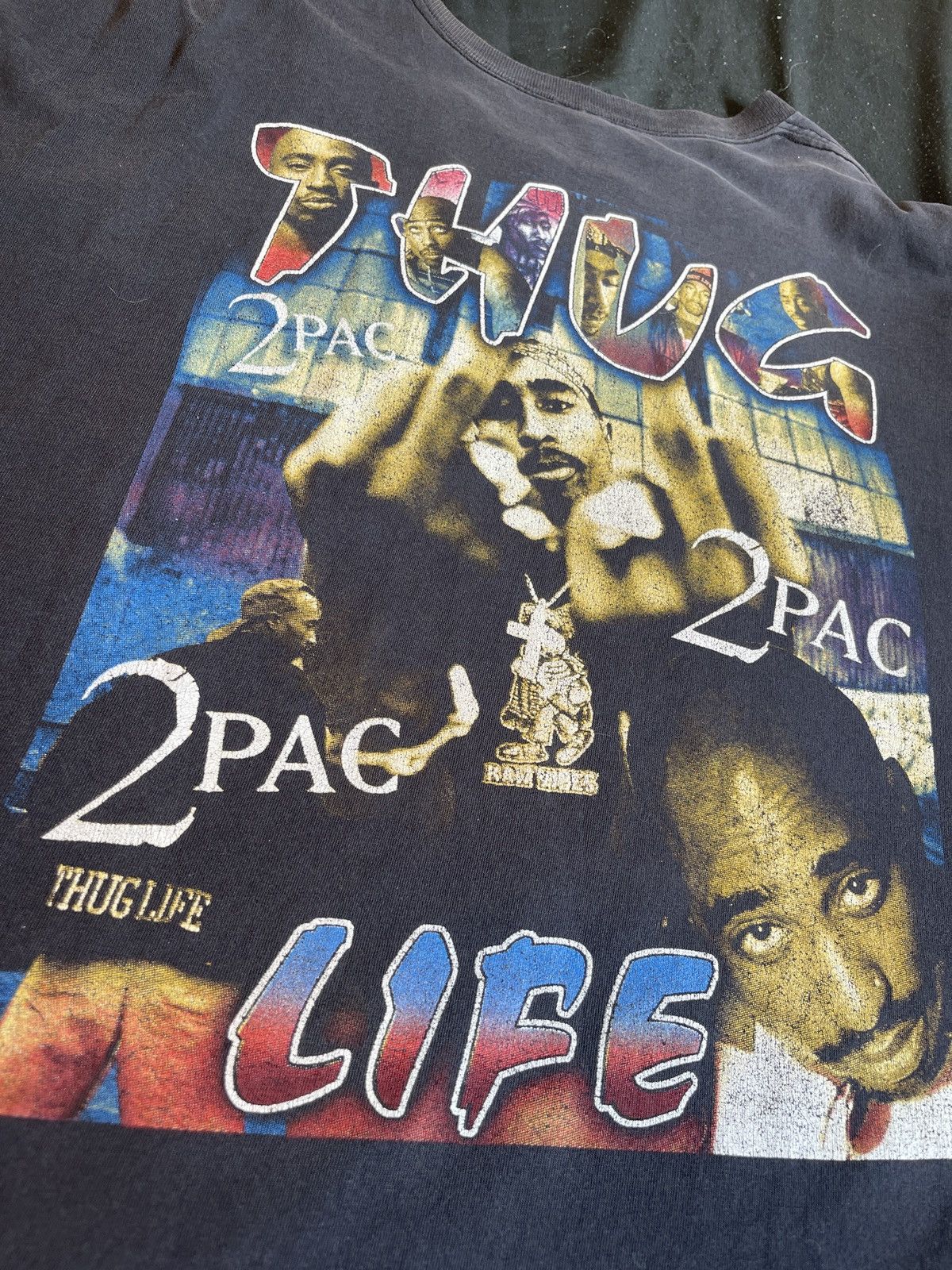 Makaveli × Rap Tees × Vintage Vintage Tupac Makaveli Rap tee Size US XXL / EU 58 / 5 - 1 Thumbnail
