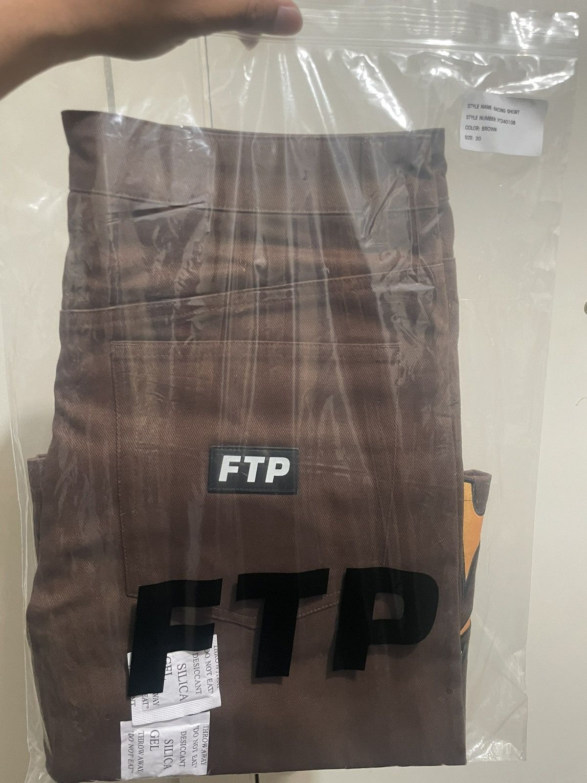 Fuck The Population FTP Racing Shorts Small (Size 30) Size US 30 / EU 46 - 2 Thumbnail