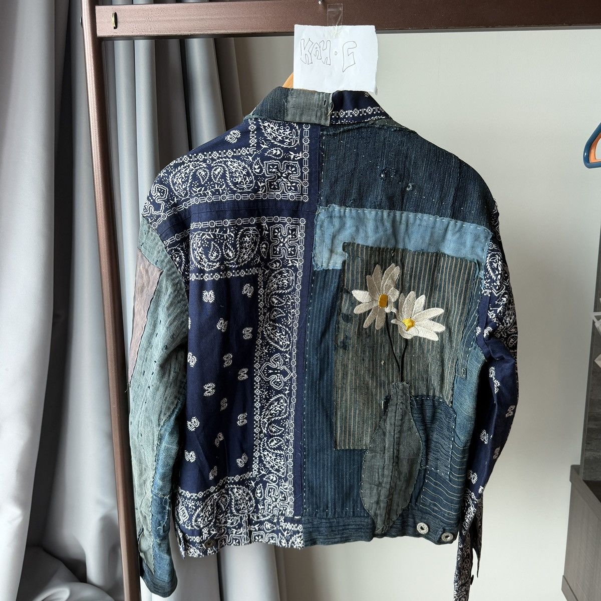 Other Boro Bandana Trucker Jacket with Embroidery Size US M / EU 48-50 / 2 - 1 Thumbnail