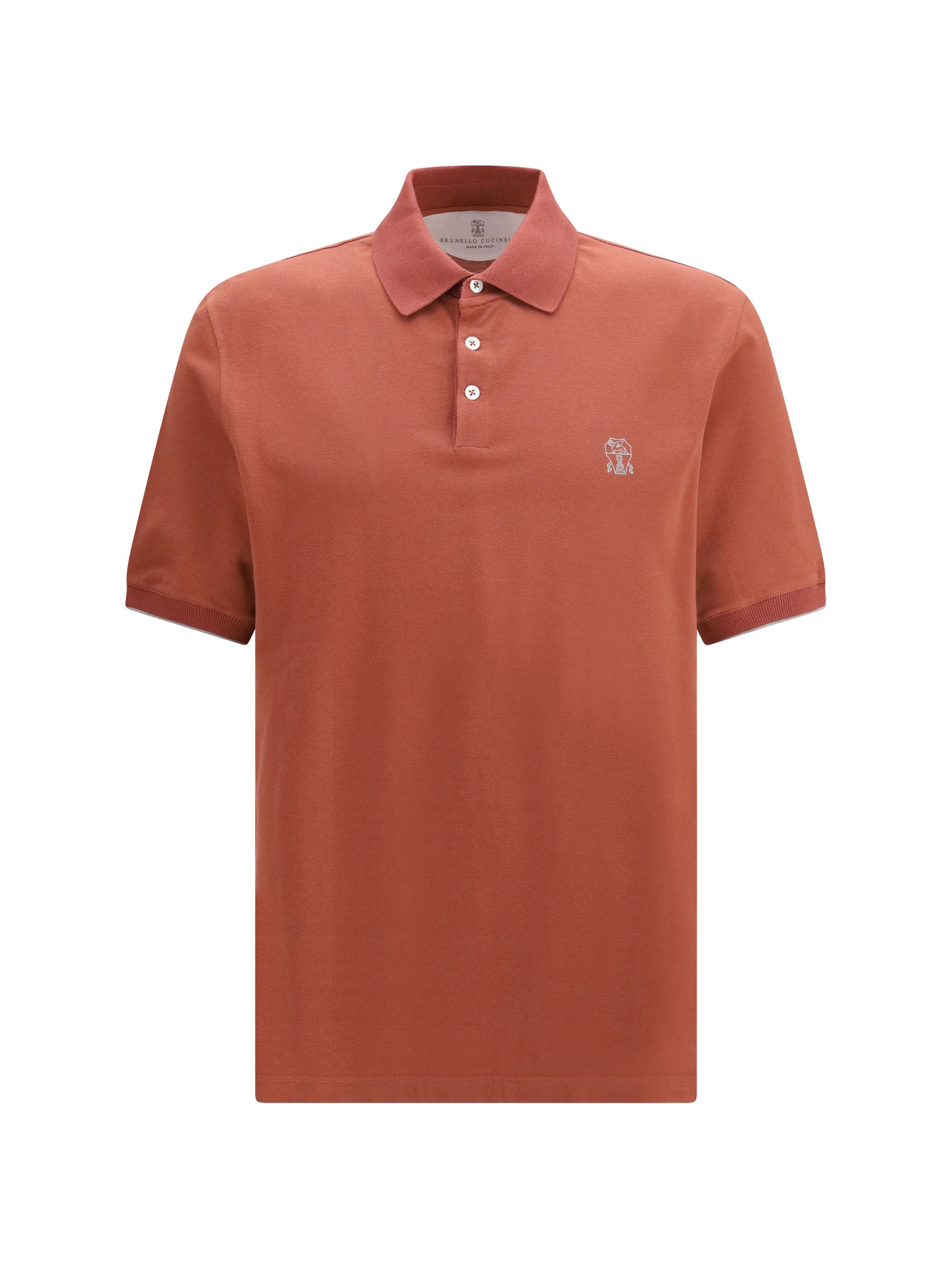 Brunello Cucinelli Cotton Polo Shirt Size US L / EU 52-54 / 3 - 1 Thumbnail