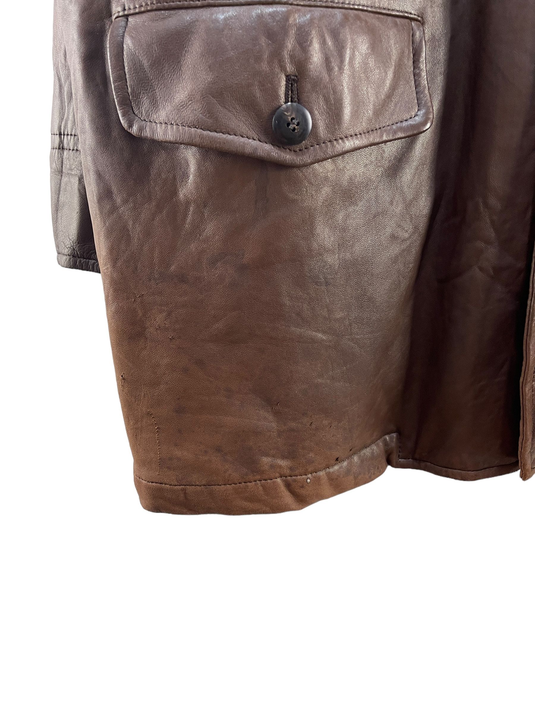 Christian Dior Monsieur Vintage Christian Dior Monsieur Leather Jacket Size L / US 10 / IT 46 - 13 Thumbnail