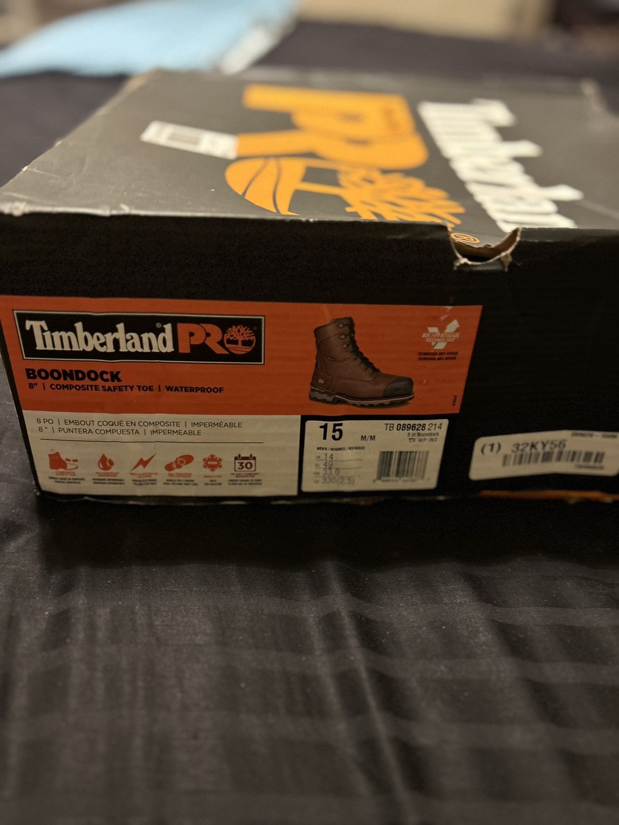 Timberland Timberland Steel Toe Work Boots Size US 15 / EU 48 - 6 Thumbnail