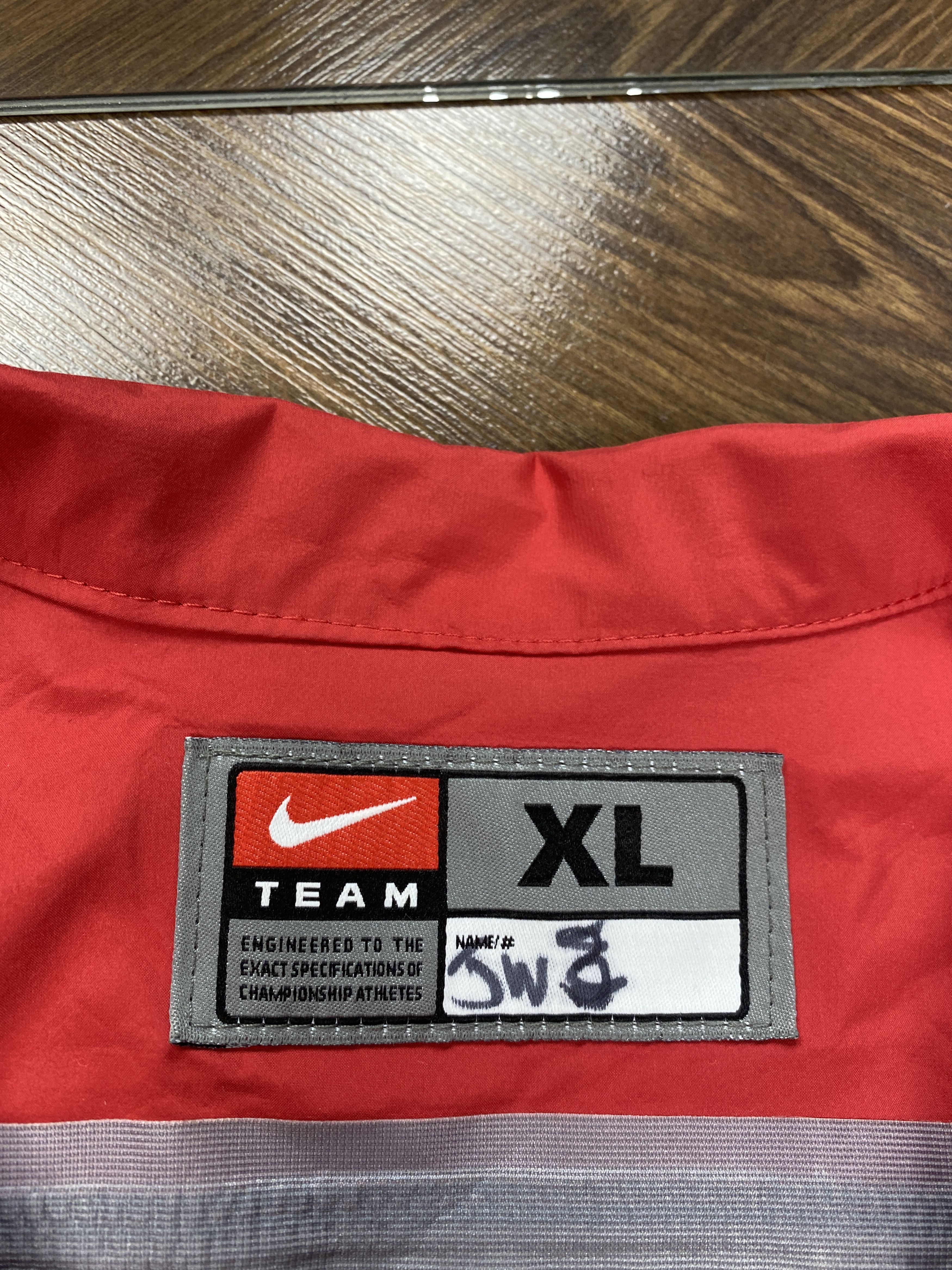 Nike Nike Team R 90s vintage nylon coach jacket Size US XL / EU 56 / 4 - 5 Thumbnail