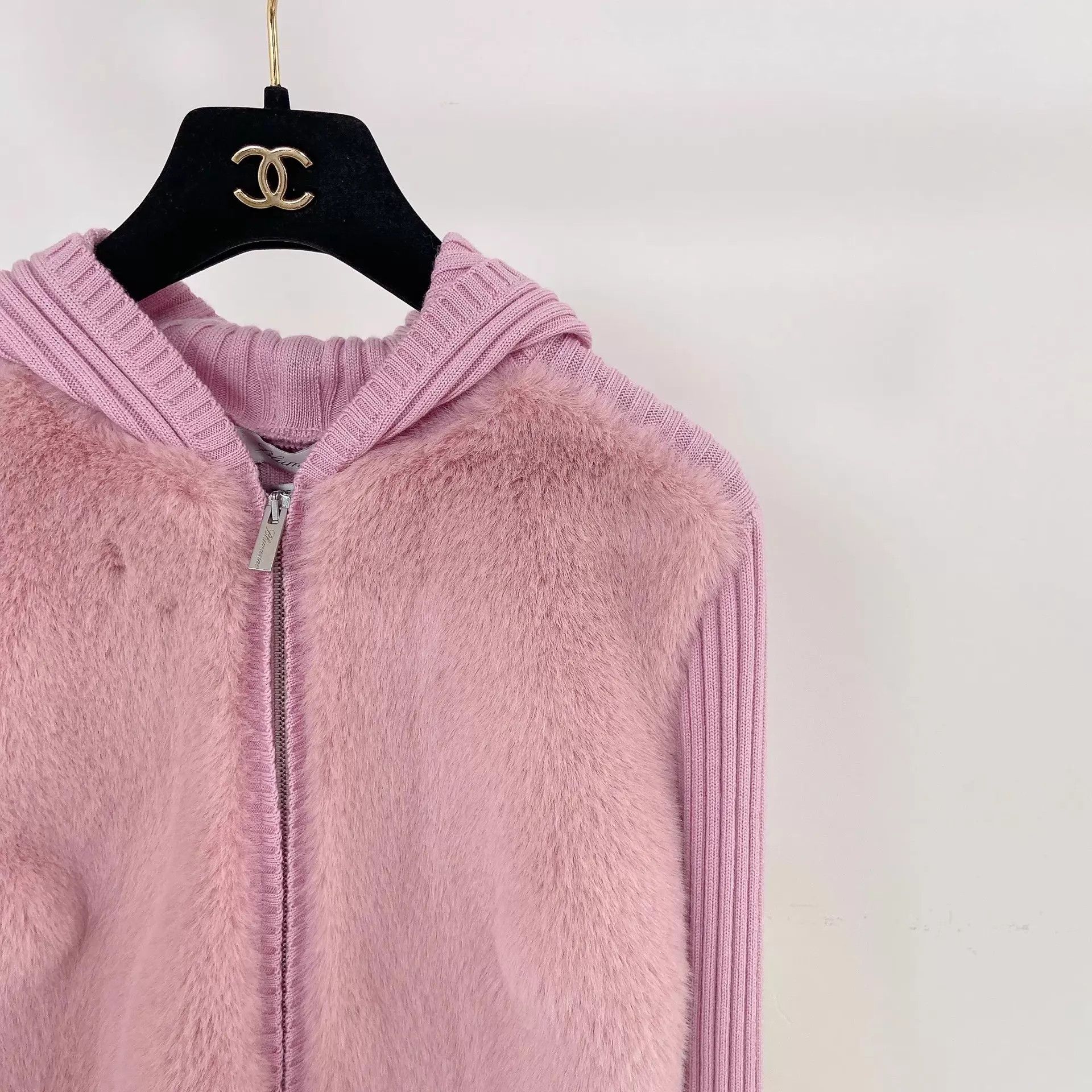 Blumarine Blumarine pink colorblocked knit jacket women's F36 Size XS / US 0-2 / IT 36-38 - 5 Thumbnail