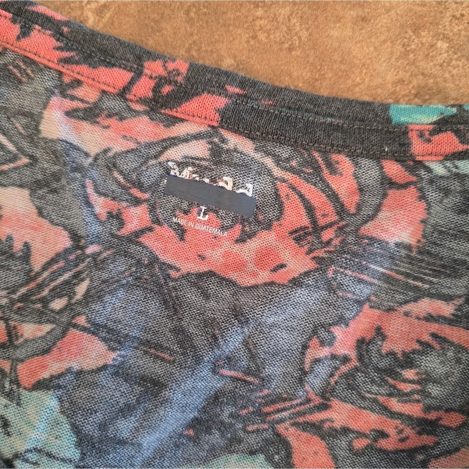Other Grey Rose Detailed | MUDD | Long Sleeve Size L / US 10 / IT 46 - 3 Thumbnail
