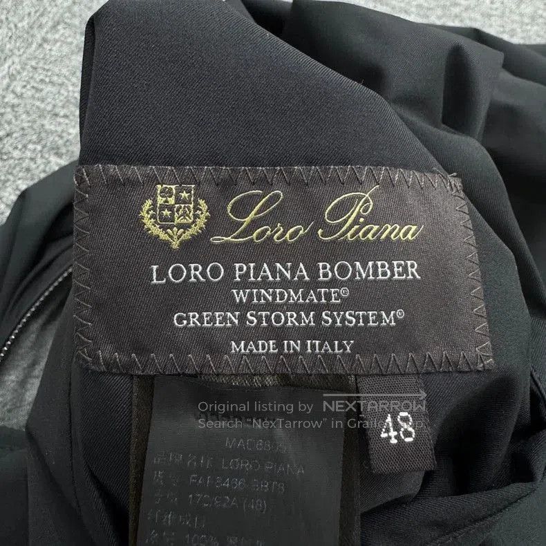 Loro Piana Knit Reversible Jacket.