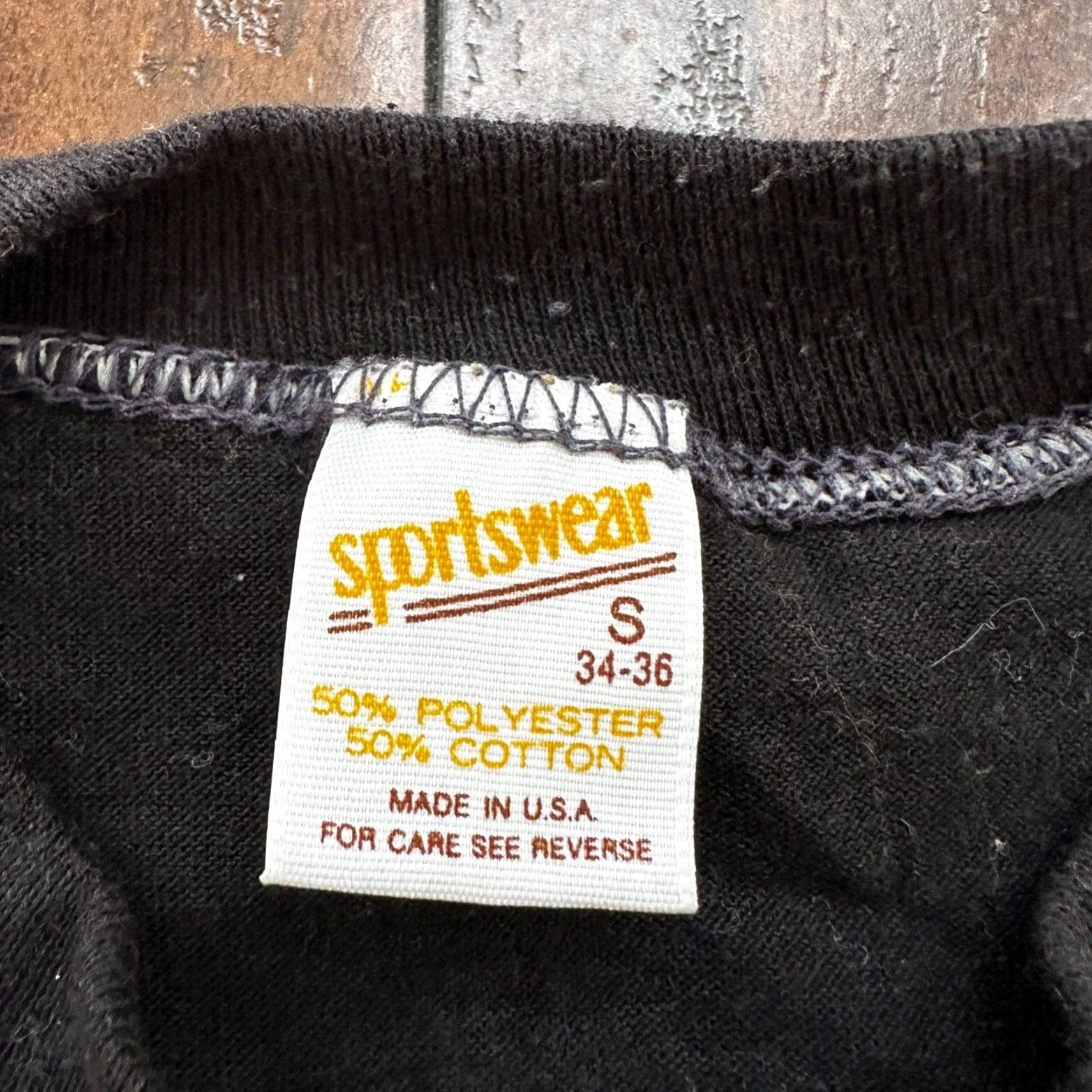 Vintage VINTAGE ONYX is Rock T-Shirt 1970s Heavy Metal Funny Humor 70s Stones Mens S Black Crew Neck Short Sleeve Graphic Print Regular Vintage Size US S / EU 44-46 / 1 - 2 Thumbnail