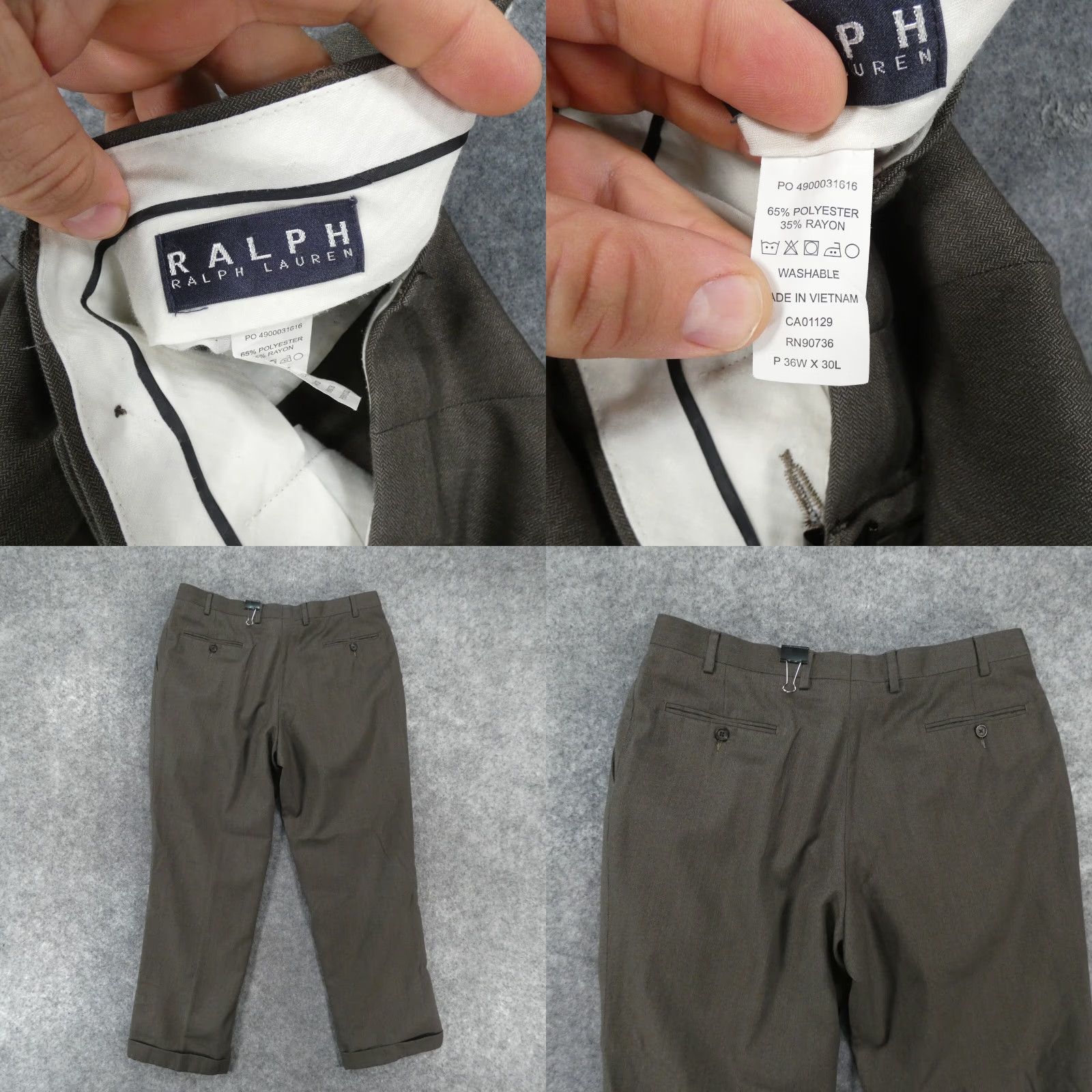 Ralph Lauren VINTAGE no (Oops) Size US 36 / EU 52 - 9 Thumbnail